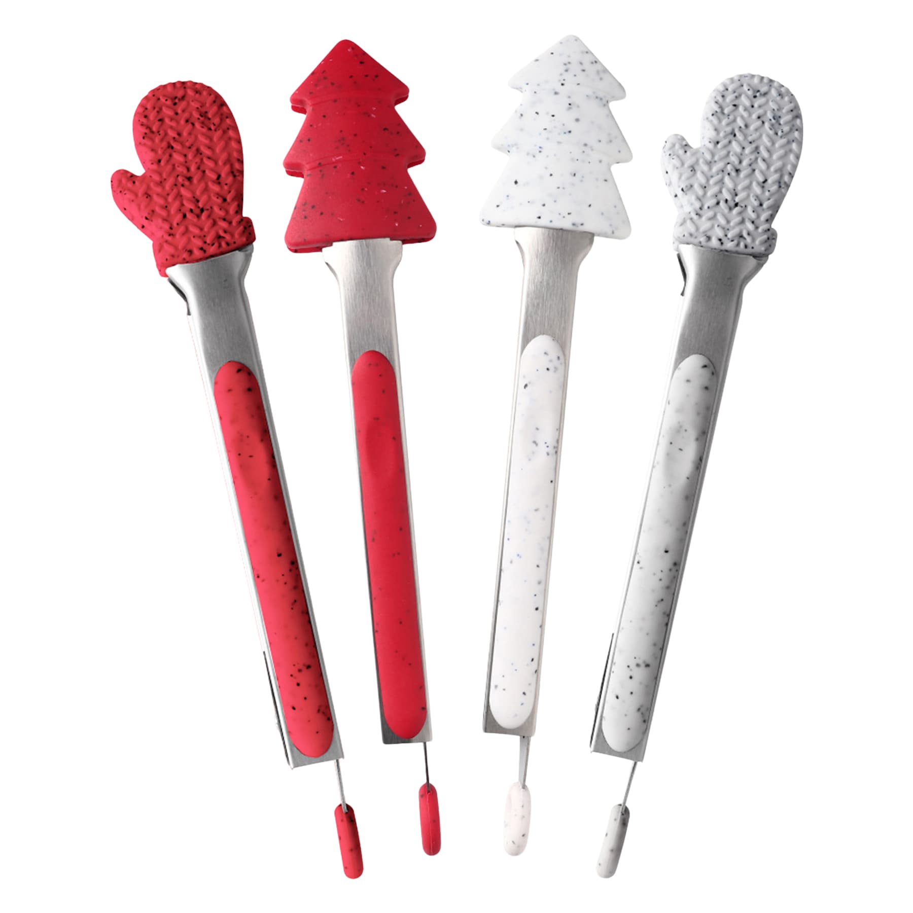 Christmas Grilling Food Tongs