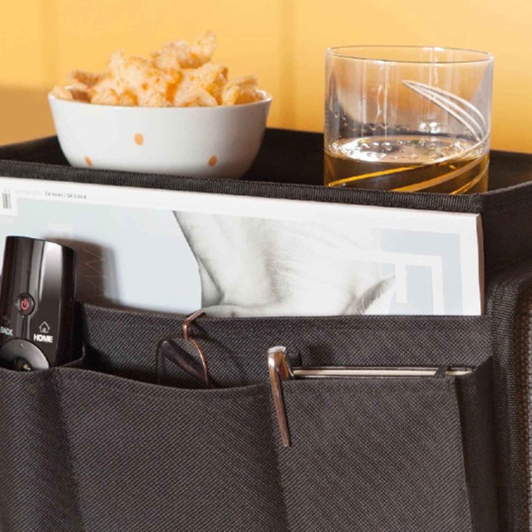 Sofa Armrest Organizer with Cup Holder