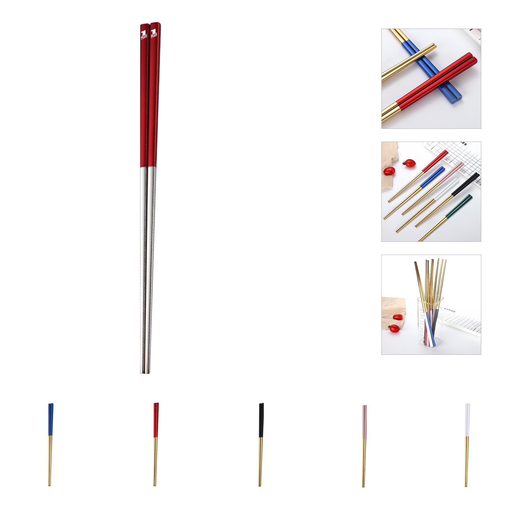 HIgh Quality Stainless Steel Antiskid Chopsticks
