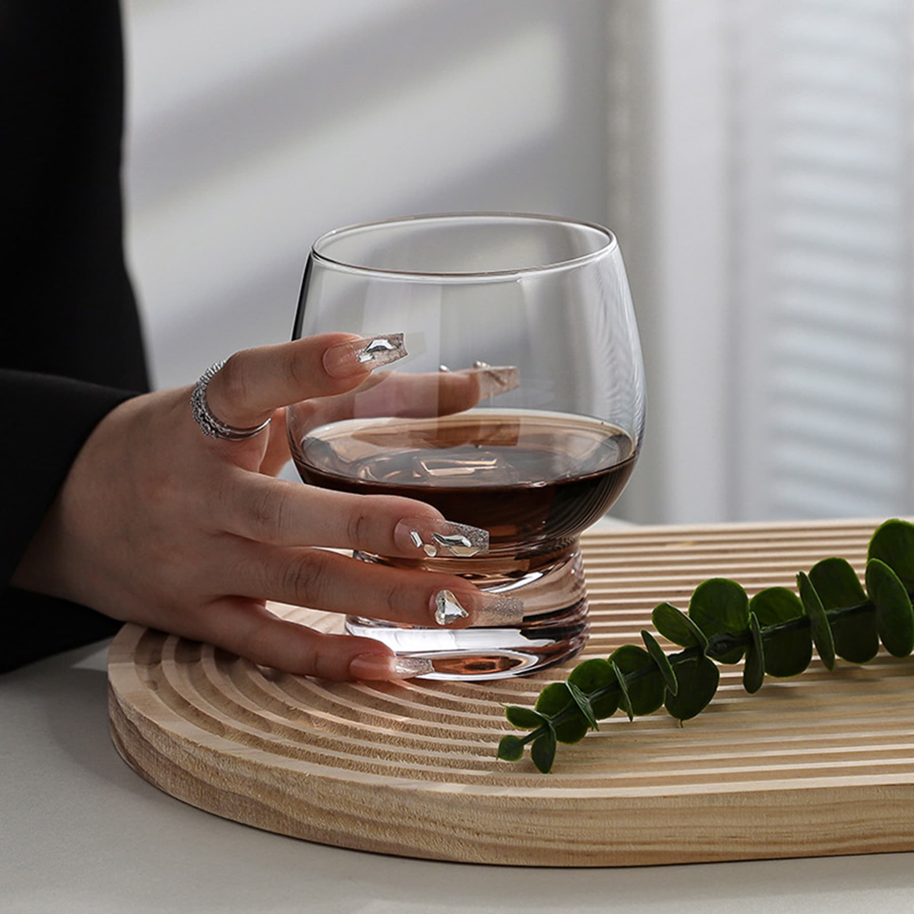 13oz Crystal Whiskey Glass