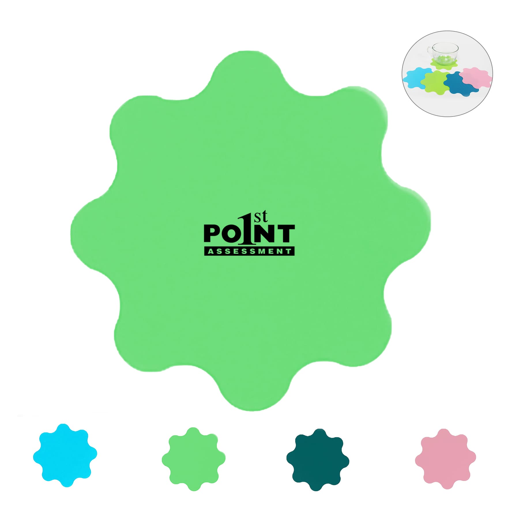 Silicone Flower Bottle Opener Coaster