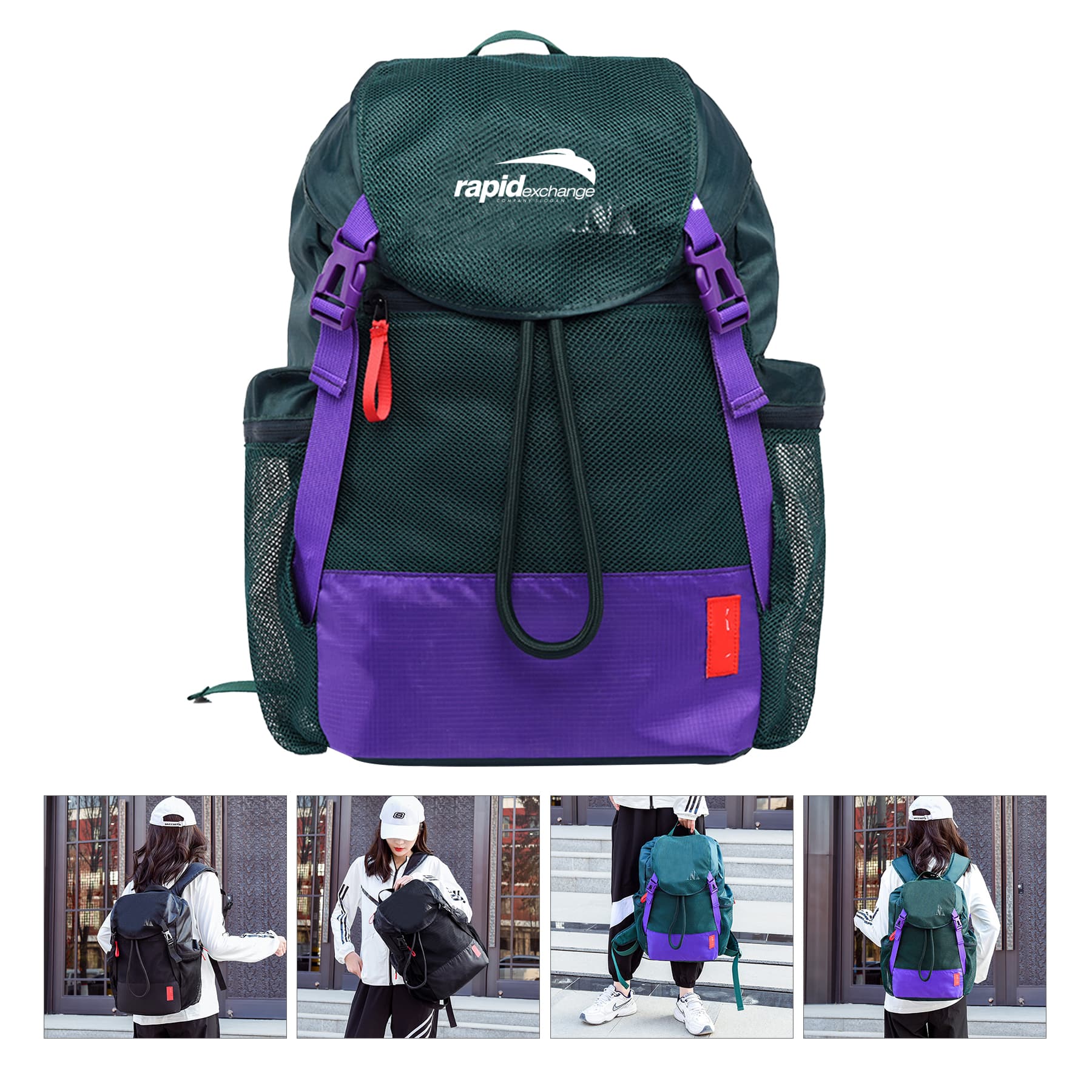 Large Capacity Sports Swimming Mesh Bag