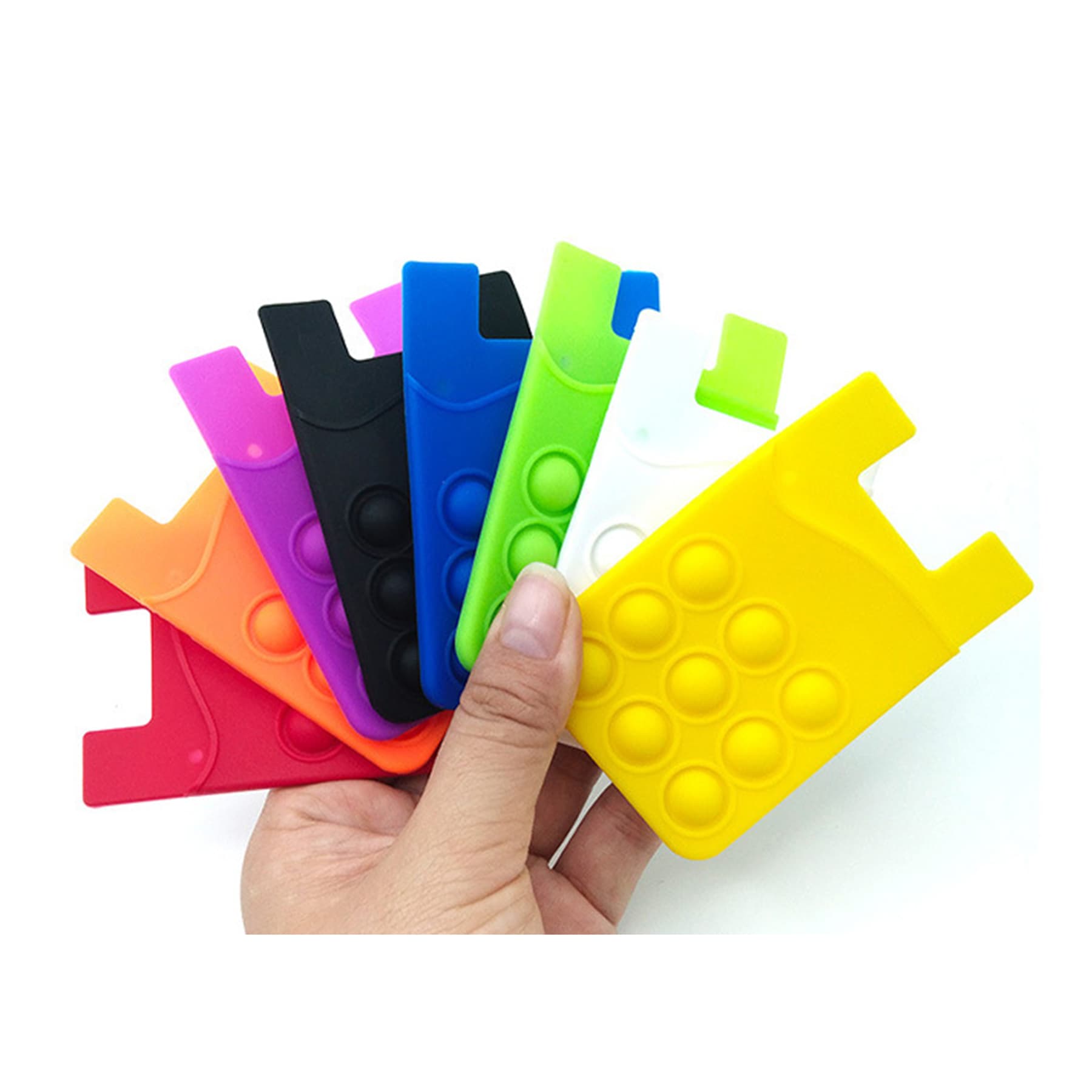 Silicone Fidget Pop Wallet