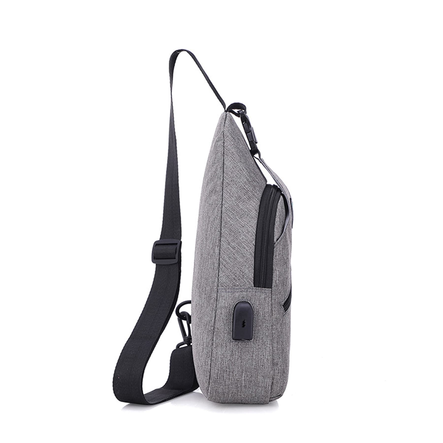 Sling Backpack with USB Charging Port