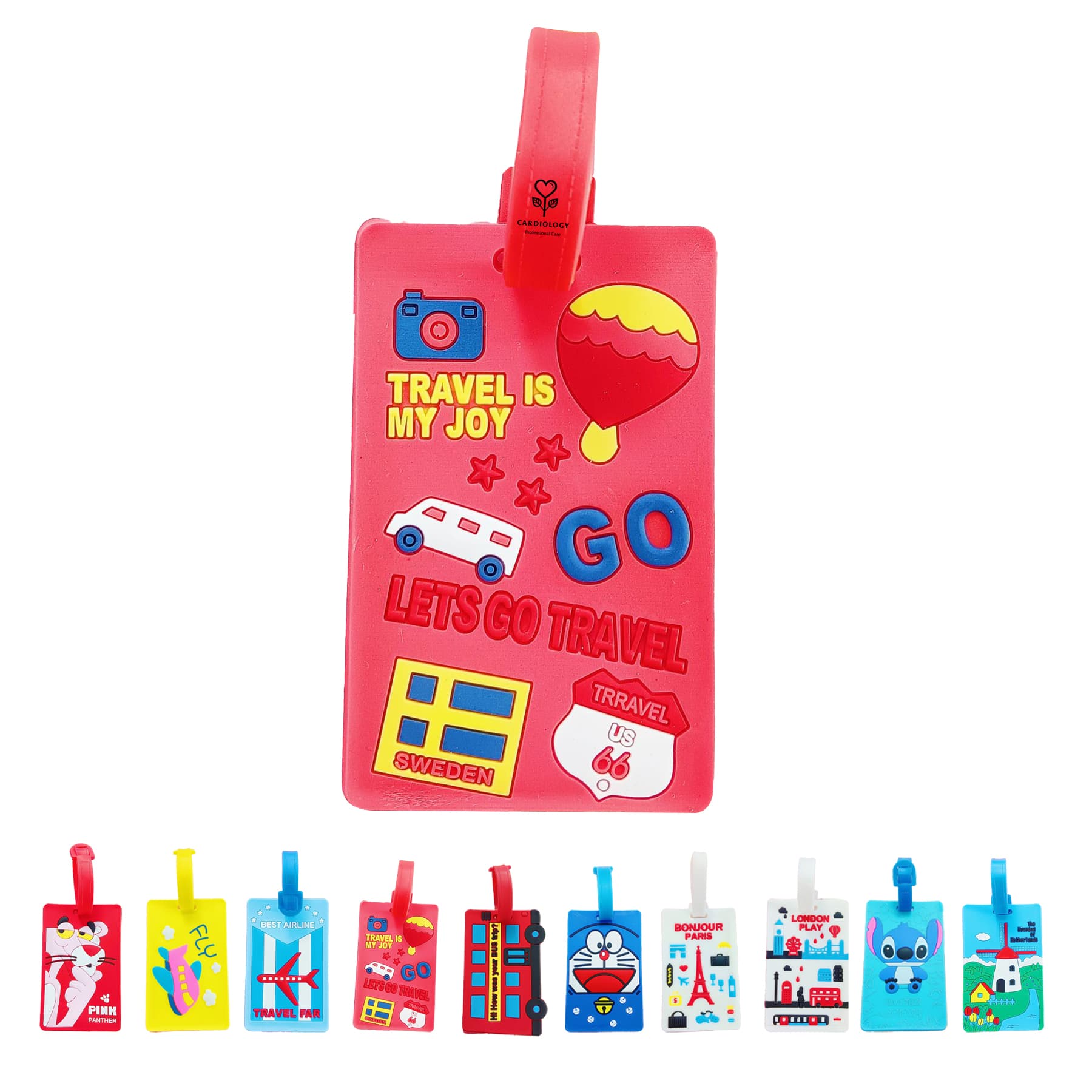 PVC Luggage Tag Holders