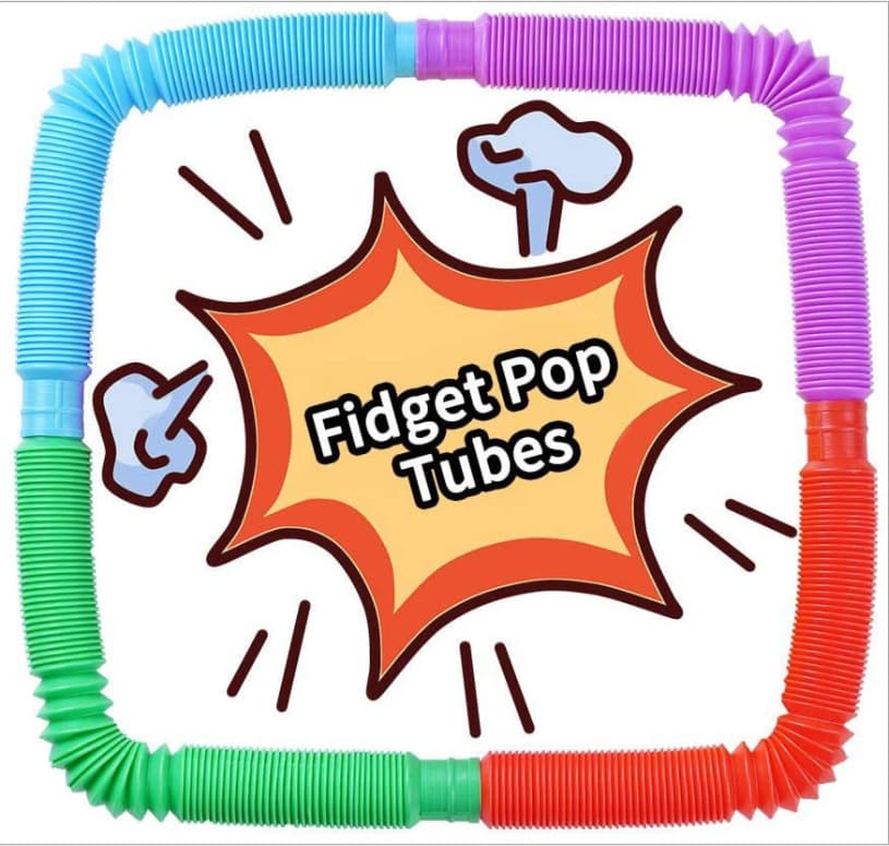 Pop Tubes Sensory Fidget Toys