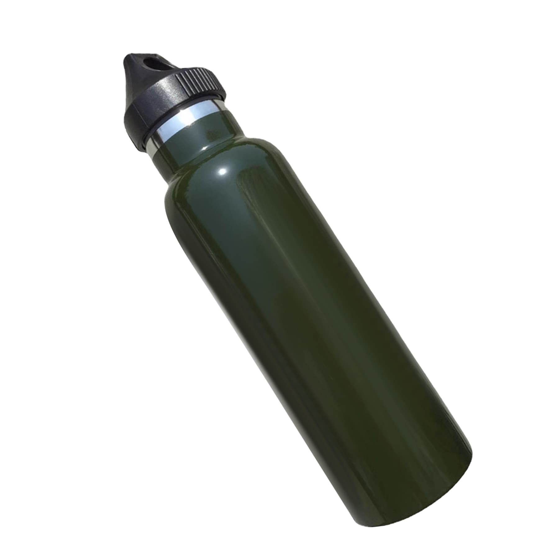Camouflage Sports Bottle with Compass
