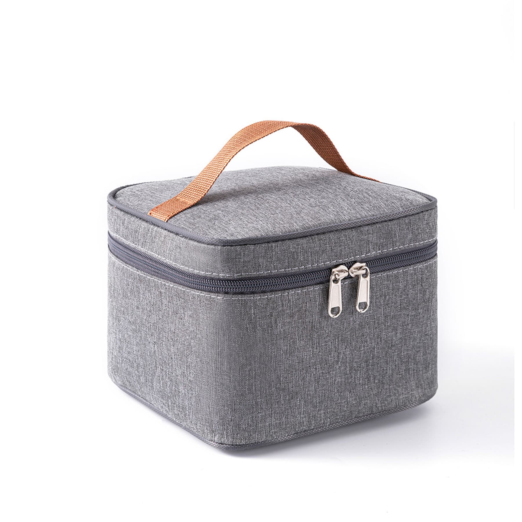6.69" x 6.69" x 5.51" insulated cooler bag for keeping food fresh picnic