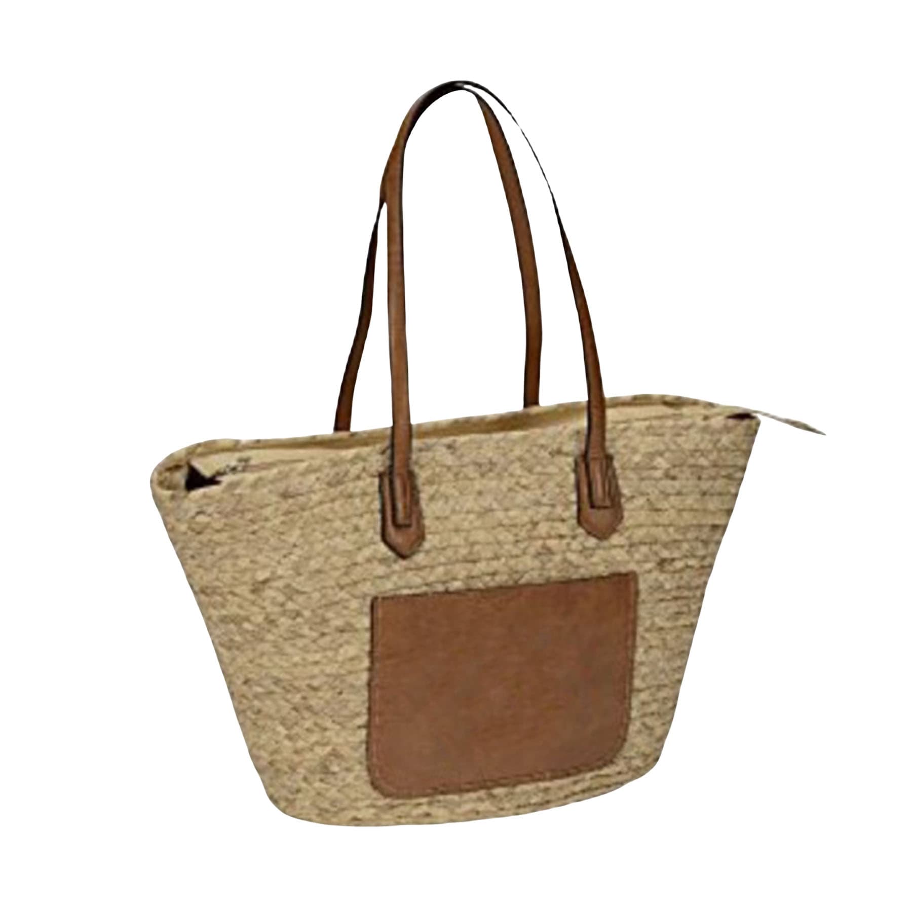 Sunset Straw Tote
