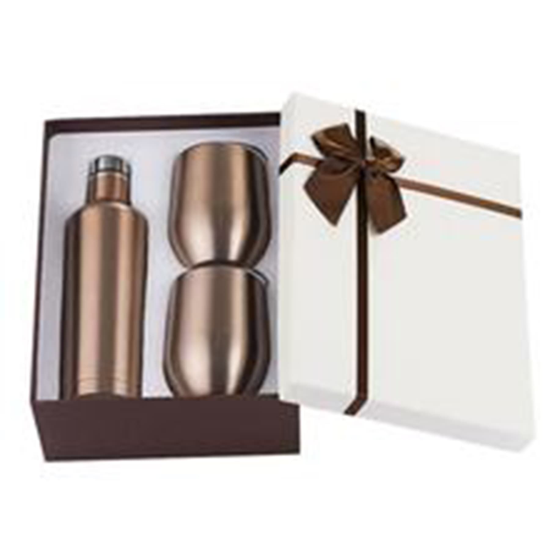 Stainless Steel Wine Bottle Insulated Cup Set U-shaped Egg Cup Double-layer Vacuum Gift Box