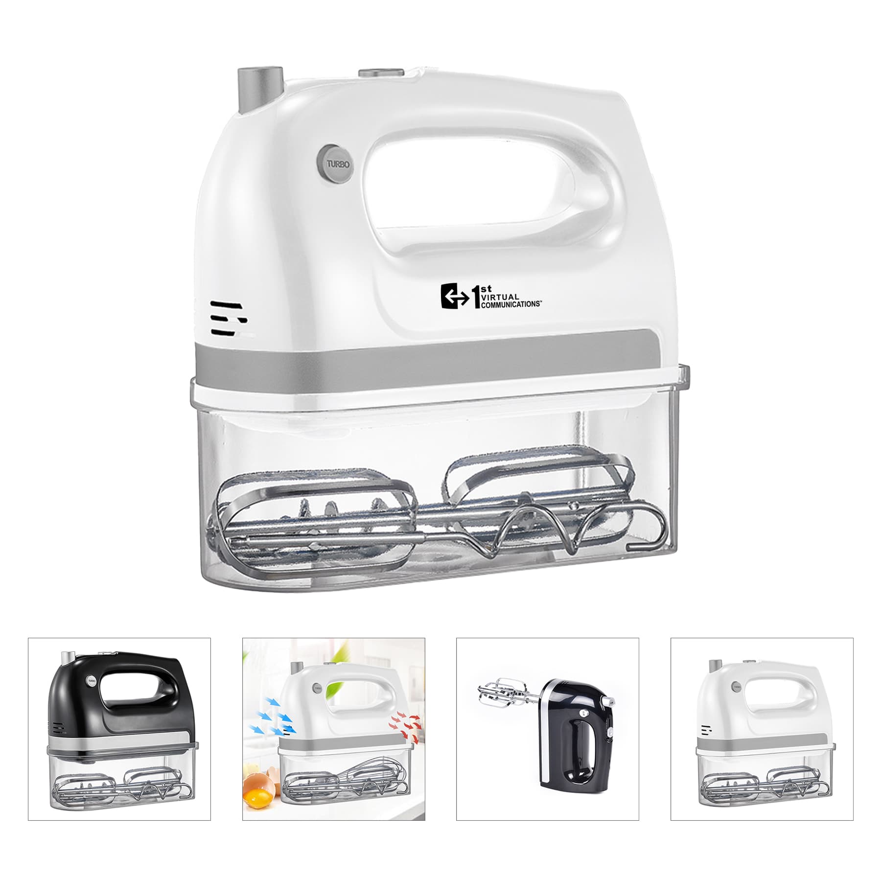 Electric Mixer With Storage Box