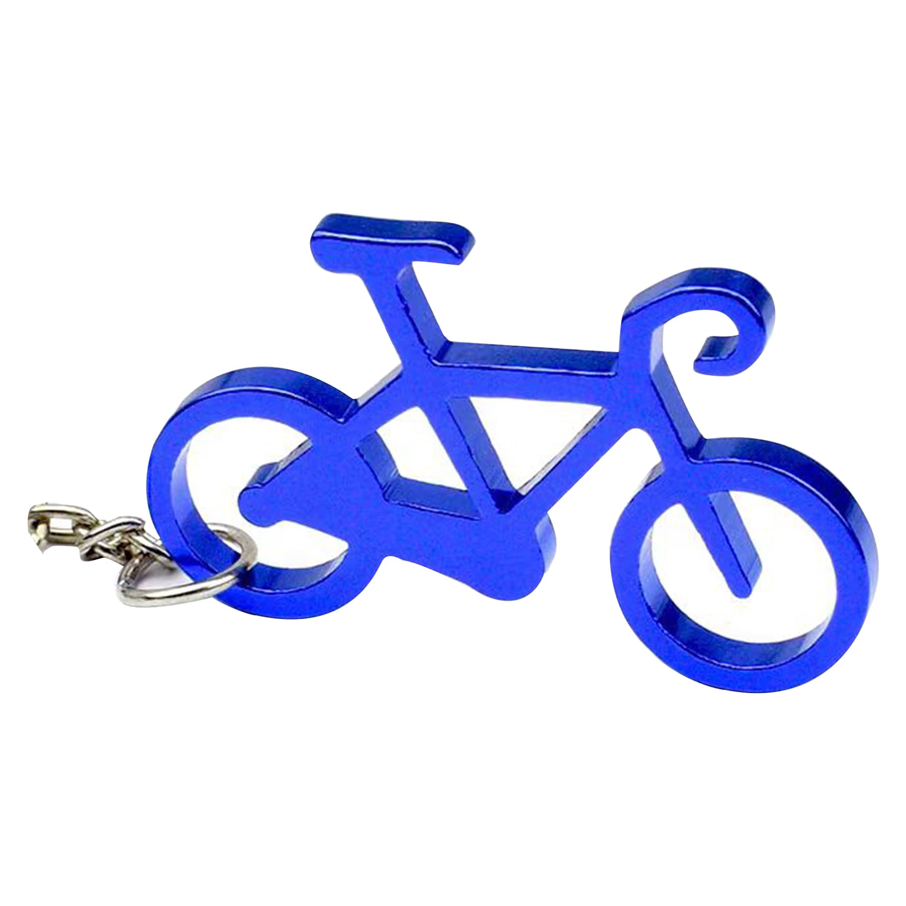 Bicycle Shaped Bottle Opener Keychain