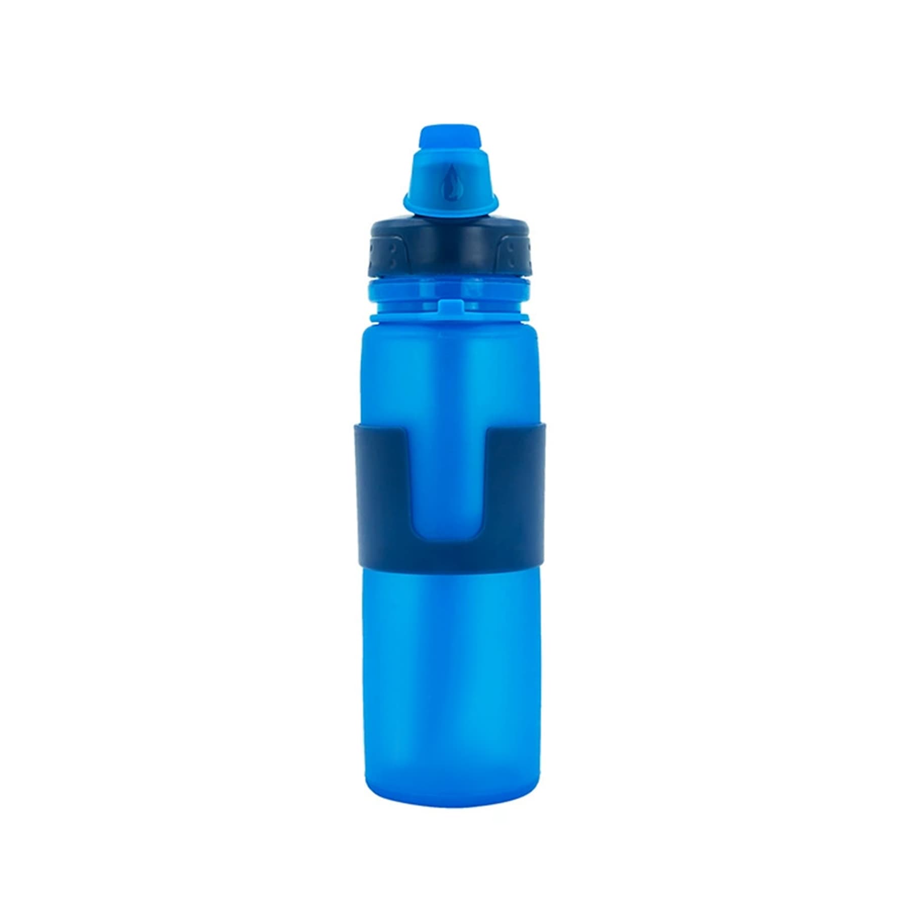 22Oz Collapsible Silicone Sports Water Bottle