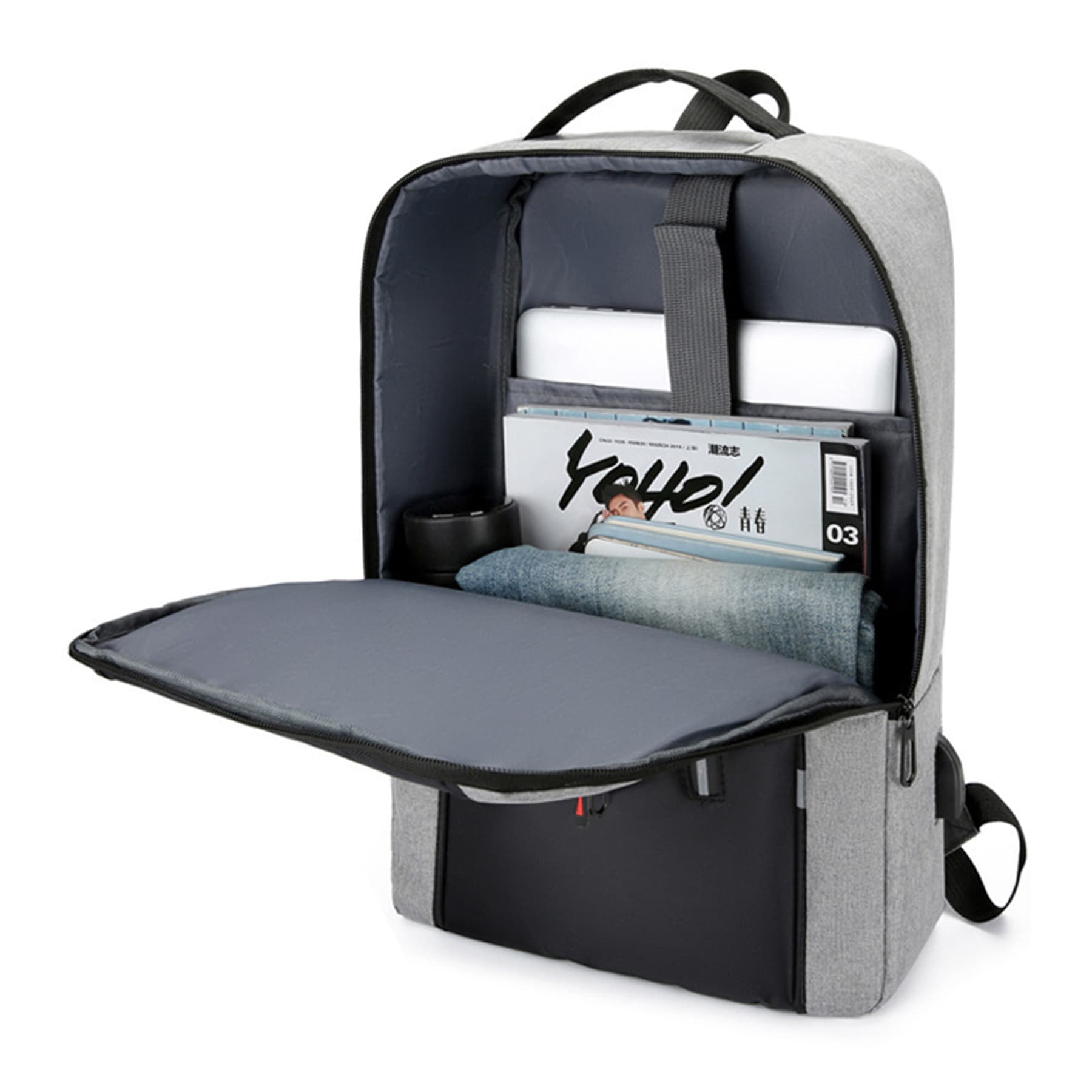 Multifunctional USB Backpack