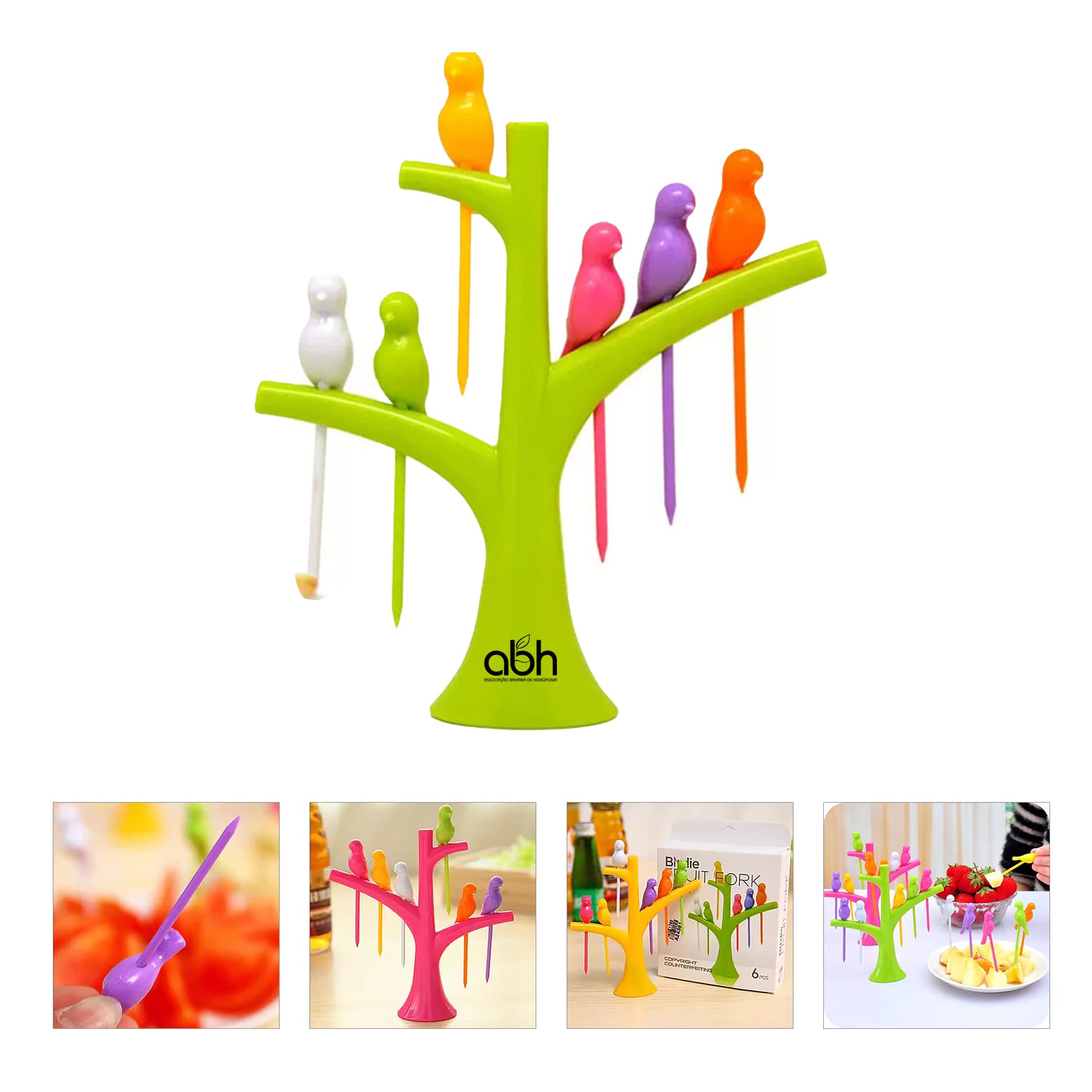 Custom Plastic Fruit Cake Fork