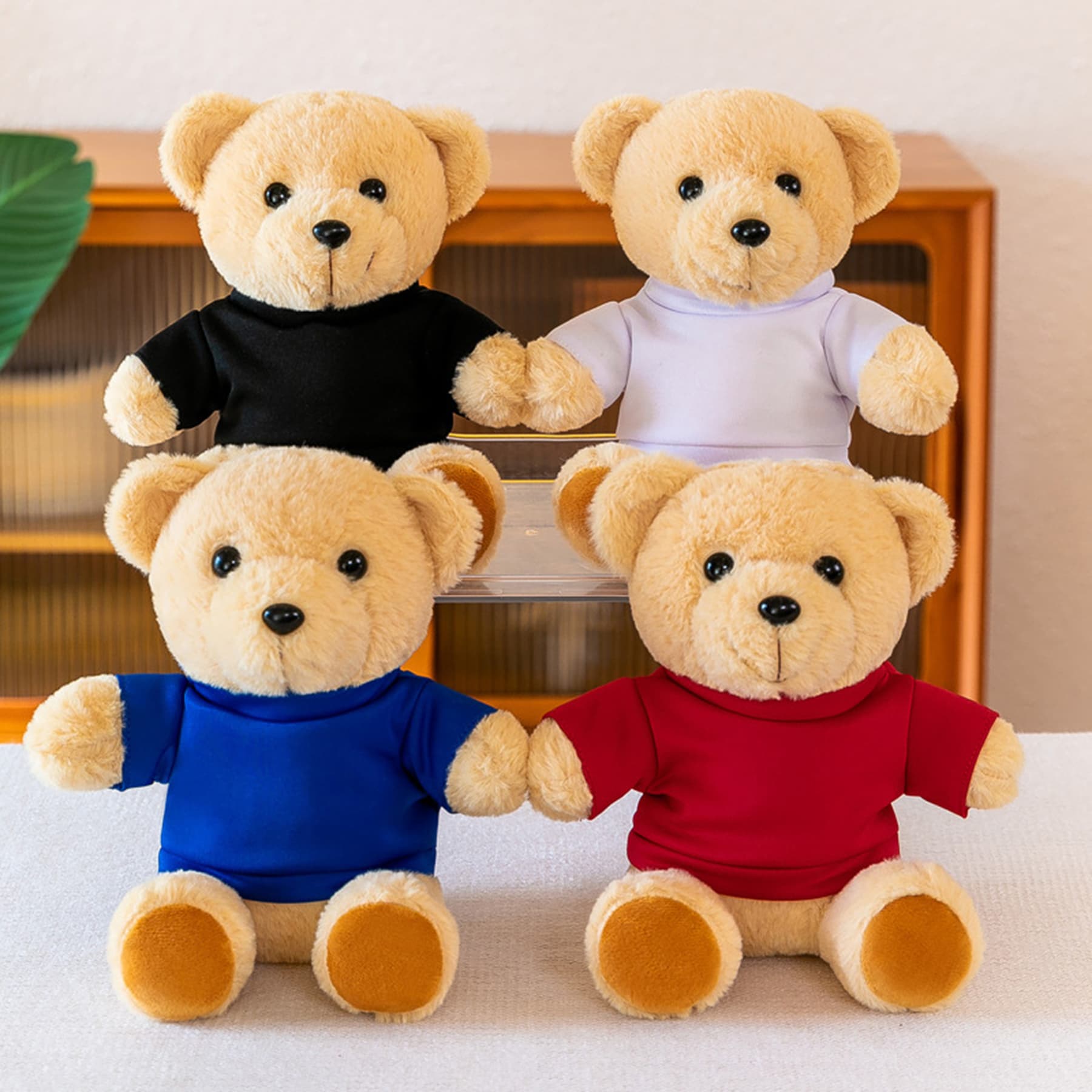 6" Mini Teddy Bear with T-shirt