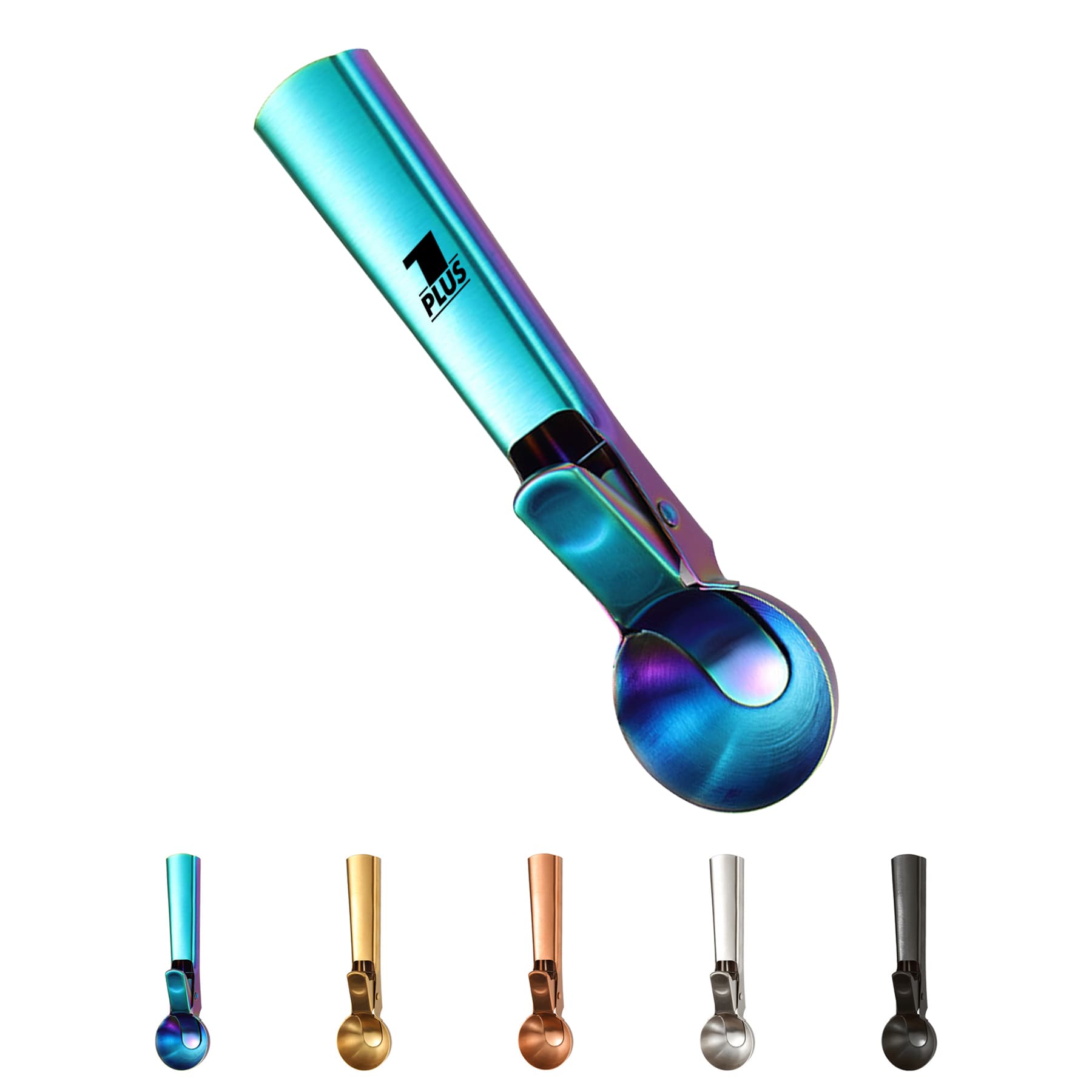 Golden Ice Cream Scoop Spoon