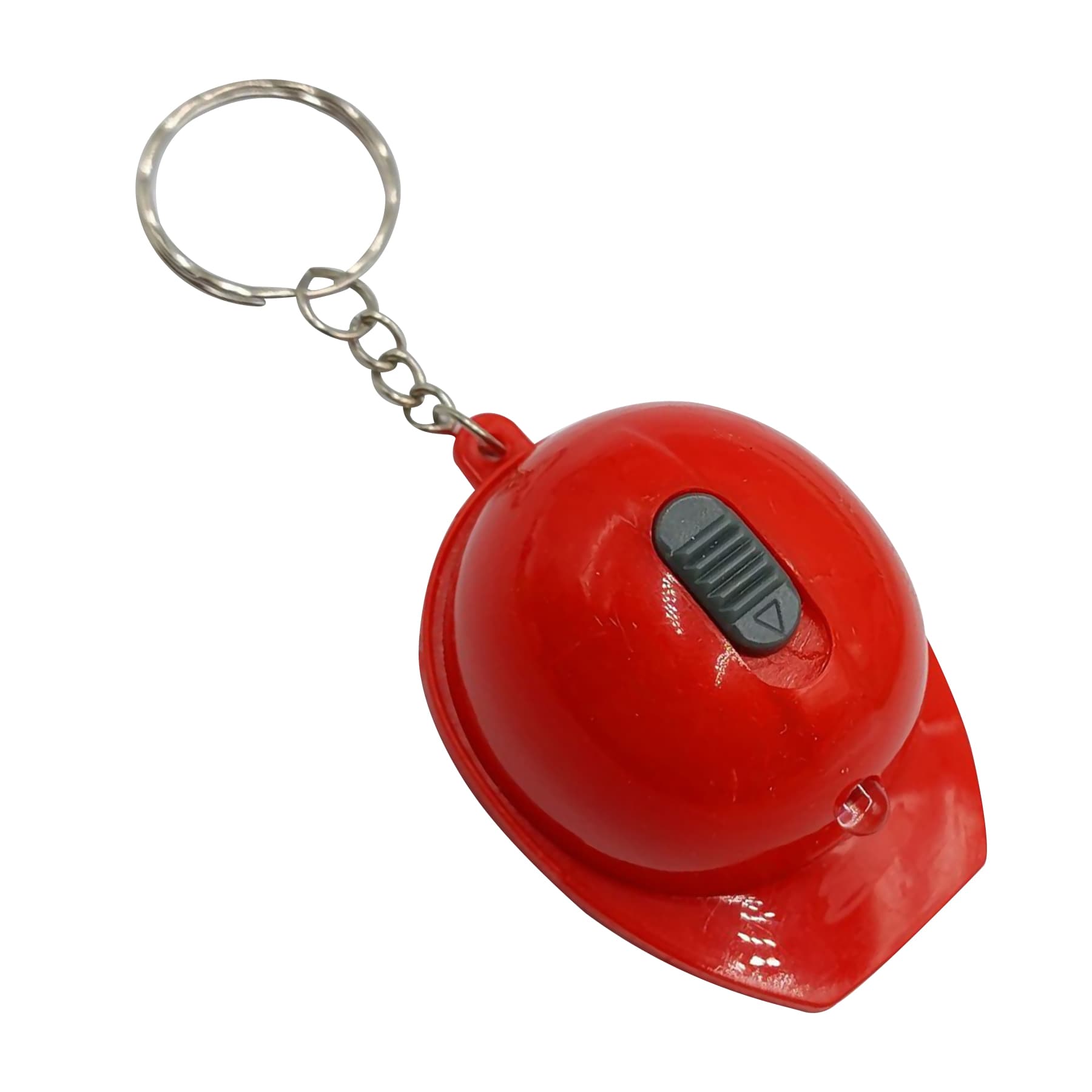 Safety Helmet Keychain With Flashlight
