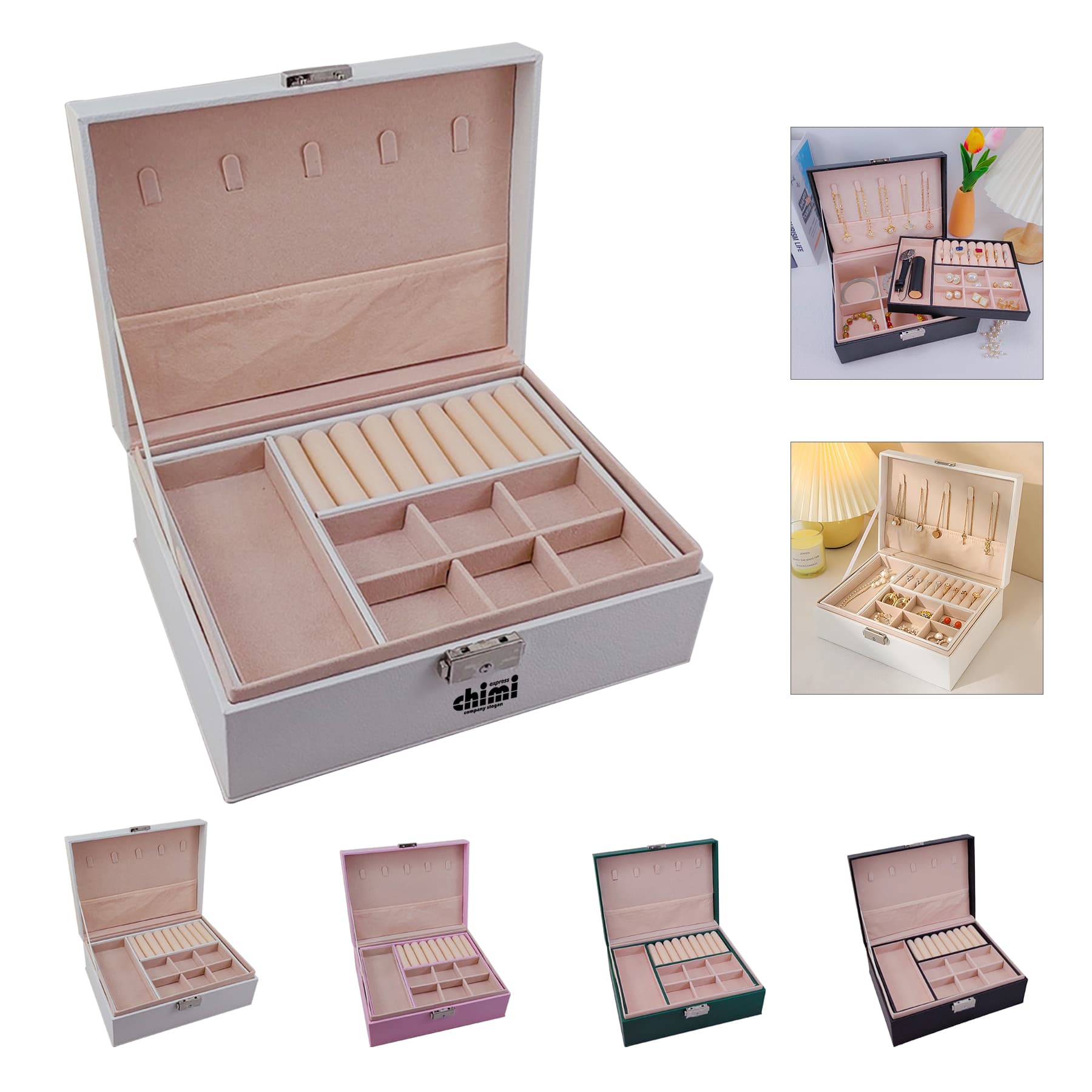 Double Level Jewelry Display Box