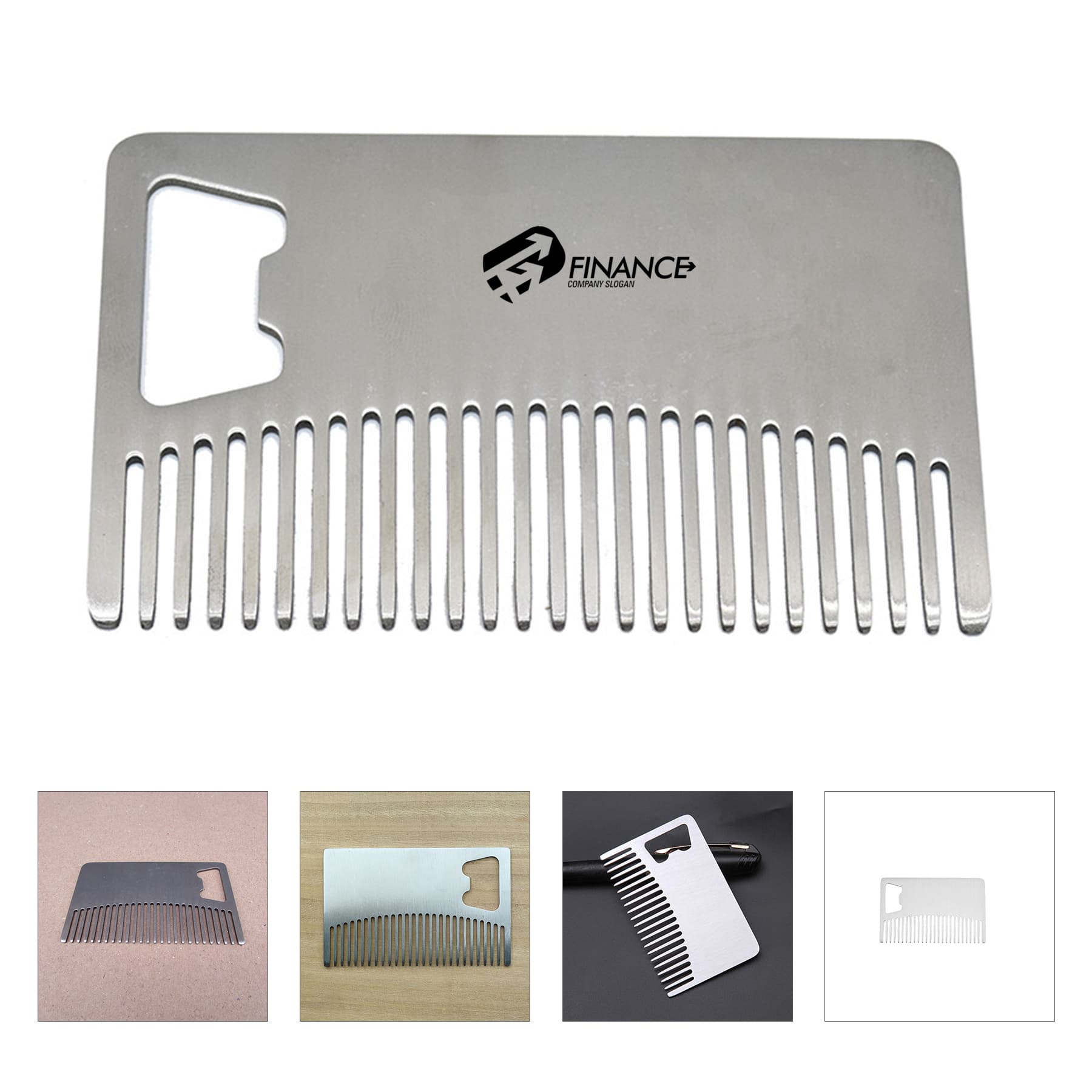 Comb Credit Card Bottle Openers