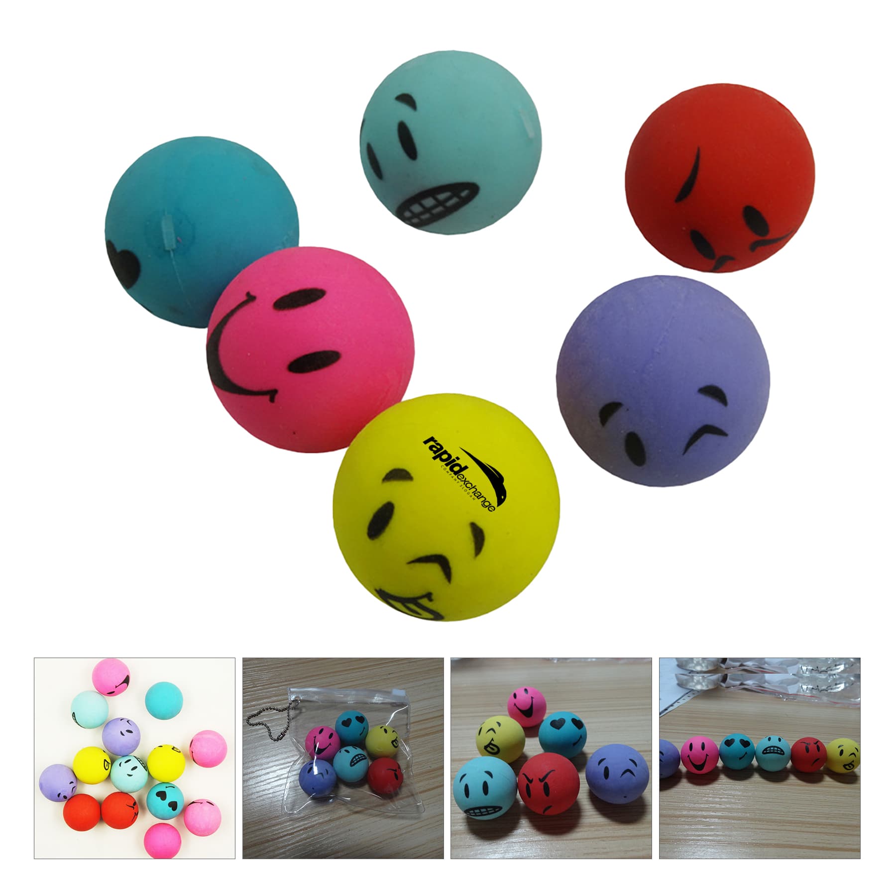 Custom Imprint Round Ball Eraser