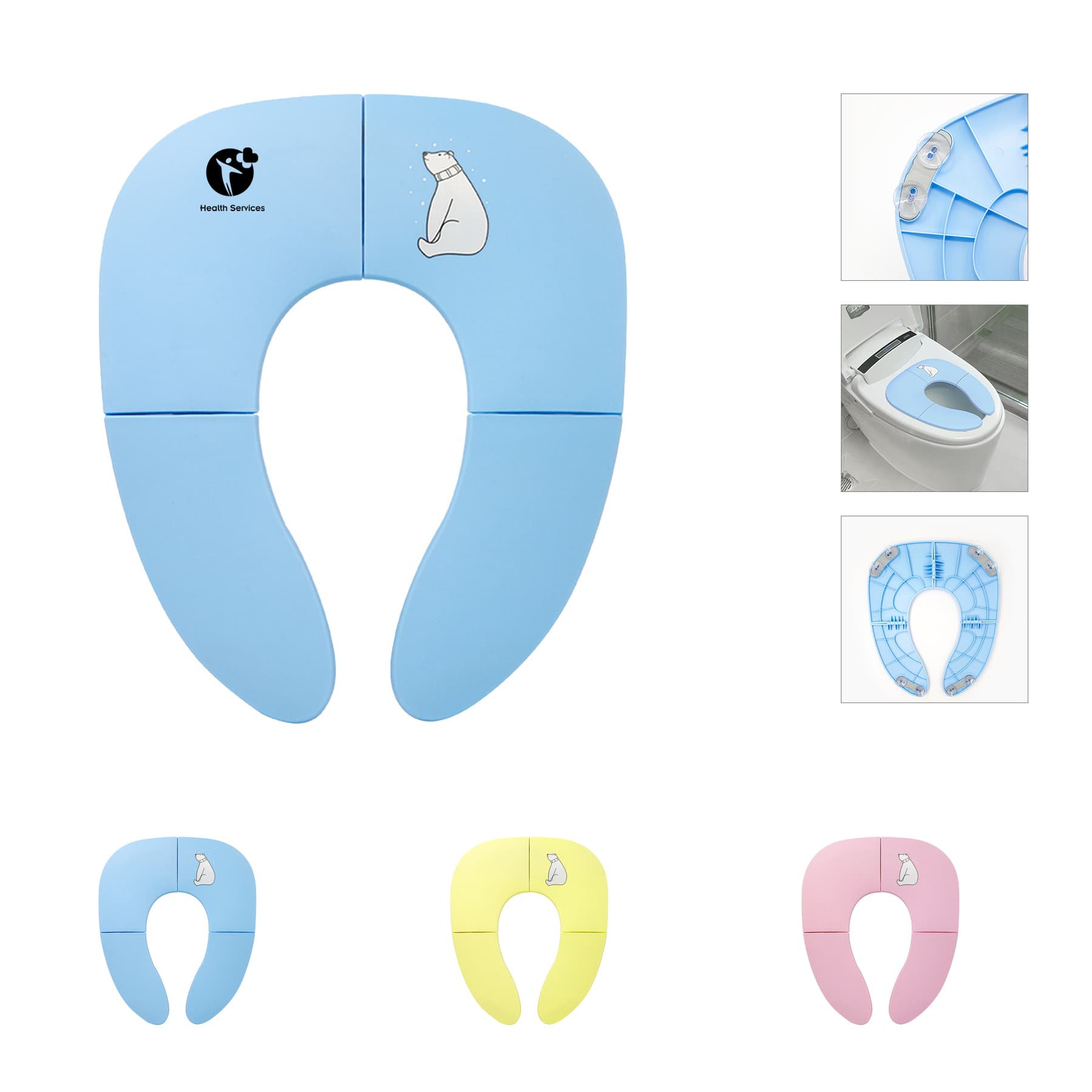 Portable Children Folding Potty Seat