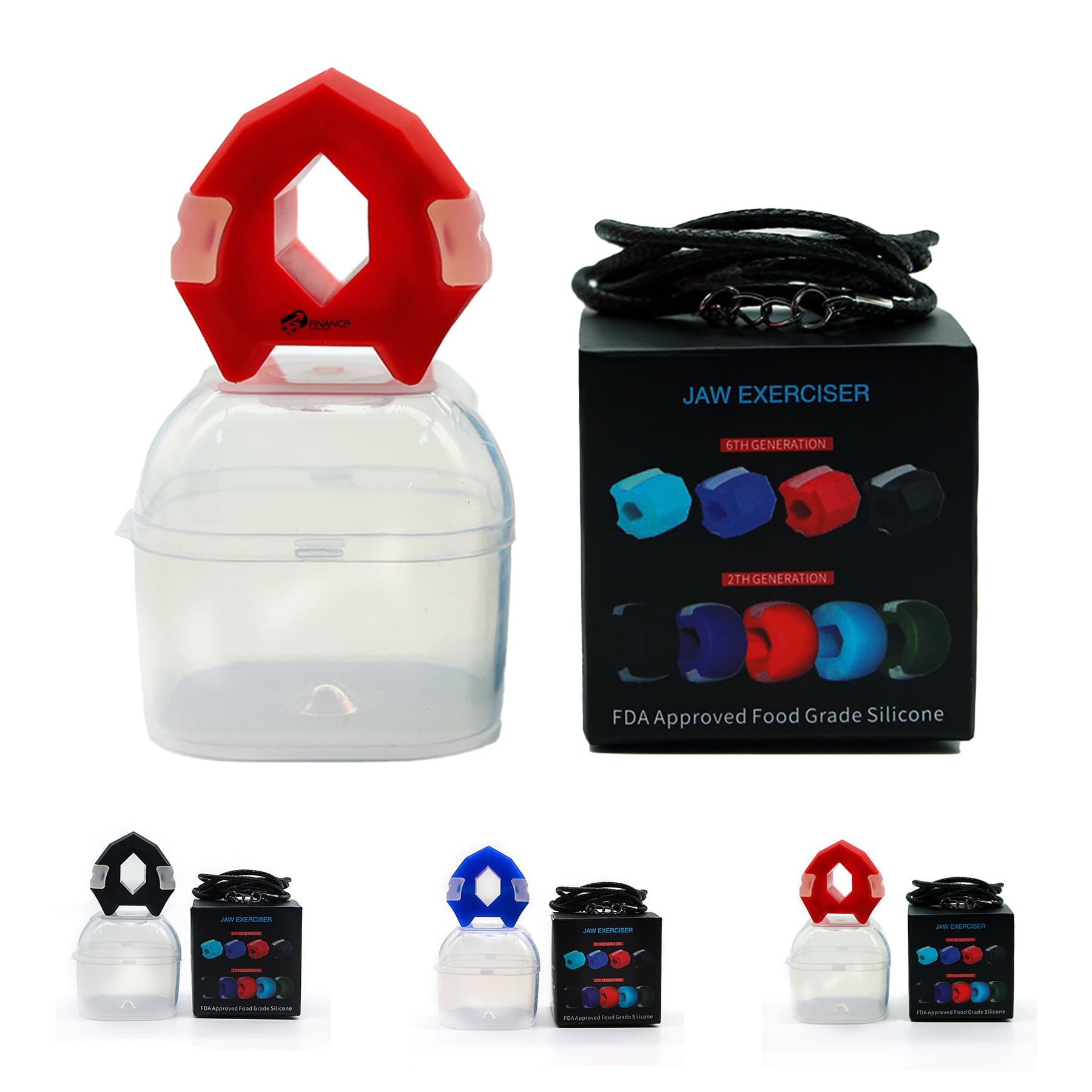 Silicone Jawline Exercise Ball