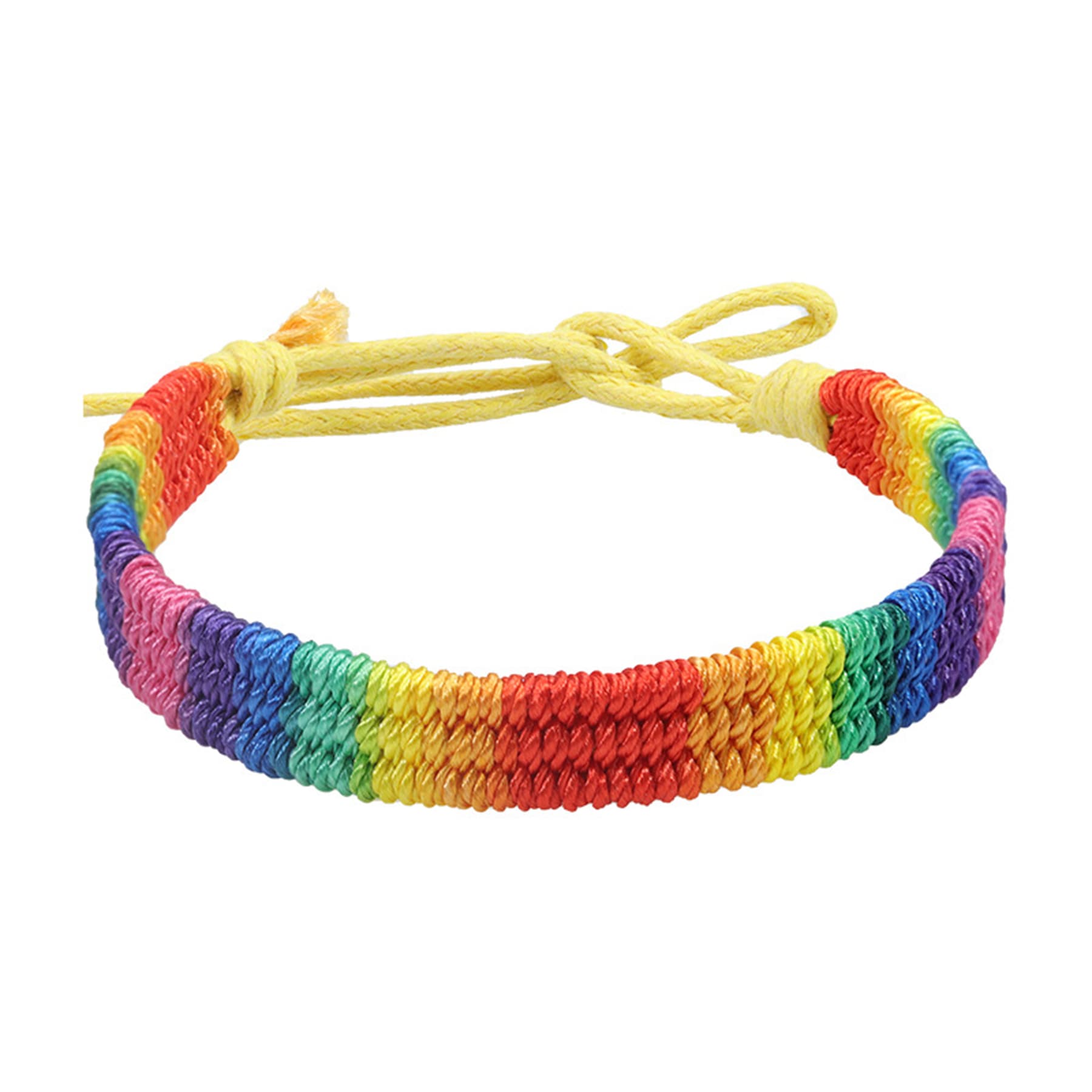 Rainbow Woven Bracelet
