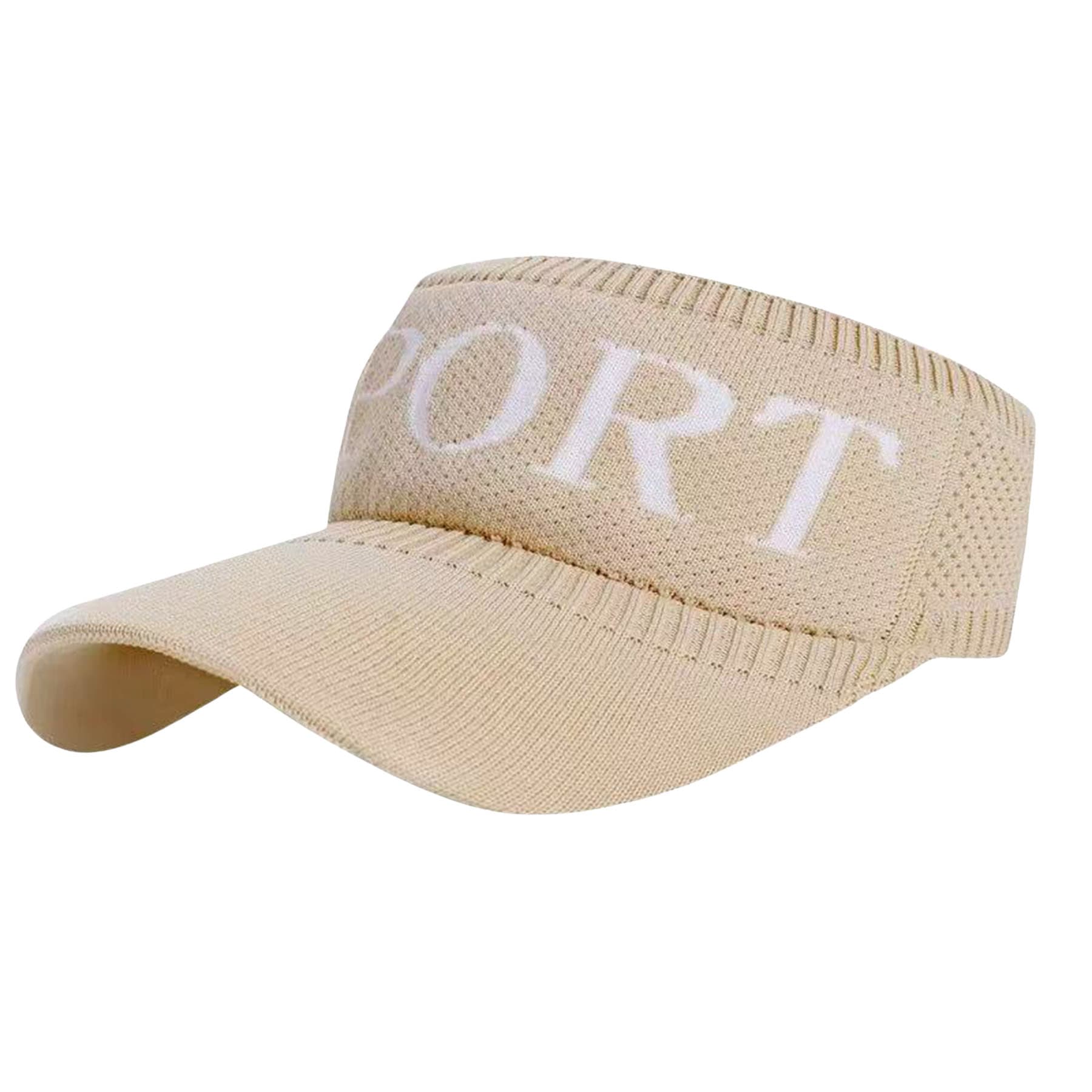 Knitted Visor Baseball Cap