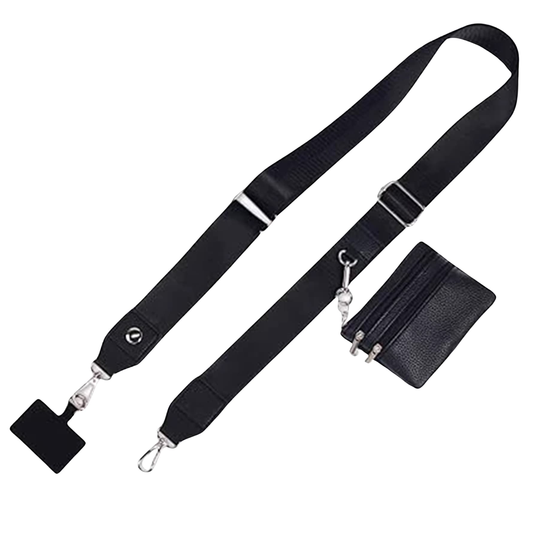 Silkscreen Lanyard With Wallet