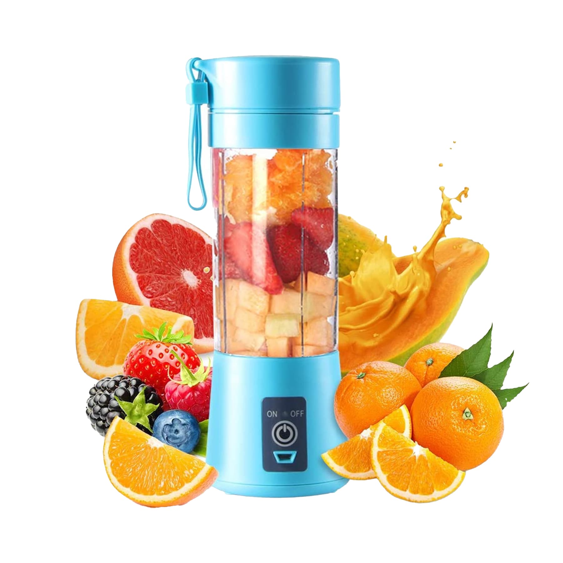 13 OZ Juice Cup Fruit Portable Blender Juicer