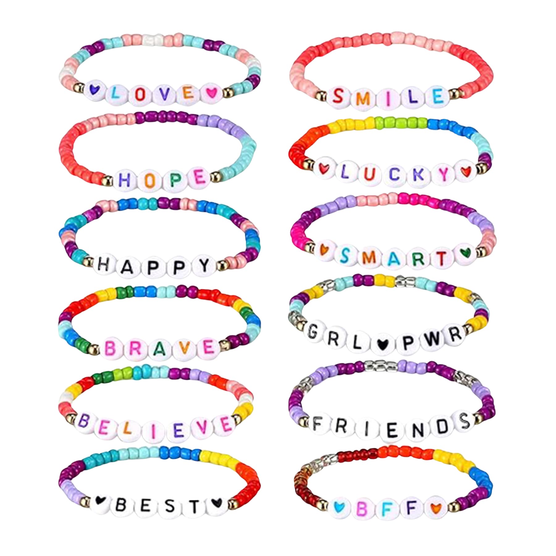 Custom Bohemian Stackable Bead Bracelet