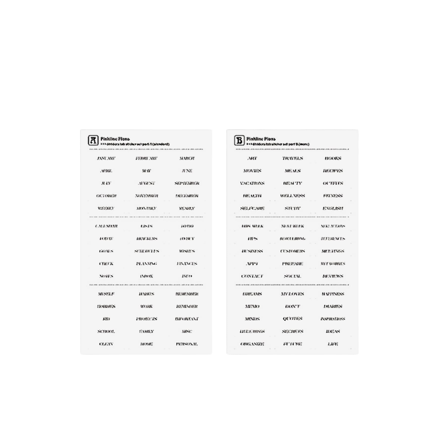 Rectangle Colorful A4 Label