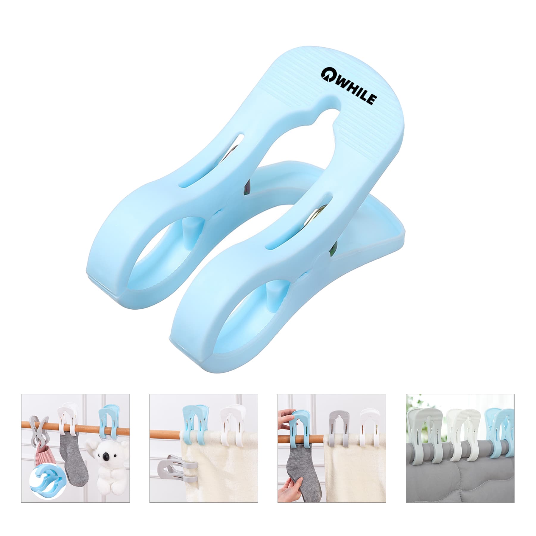 Heavy Duty Laundry Clothes Pins Clips With Springs