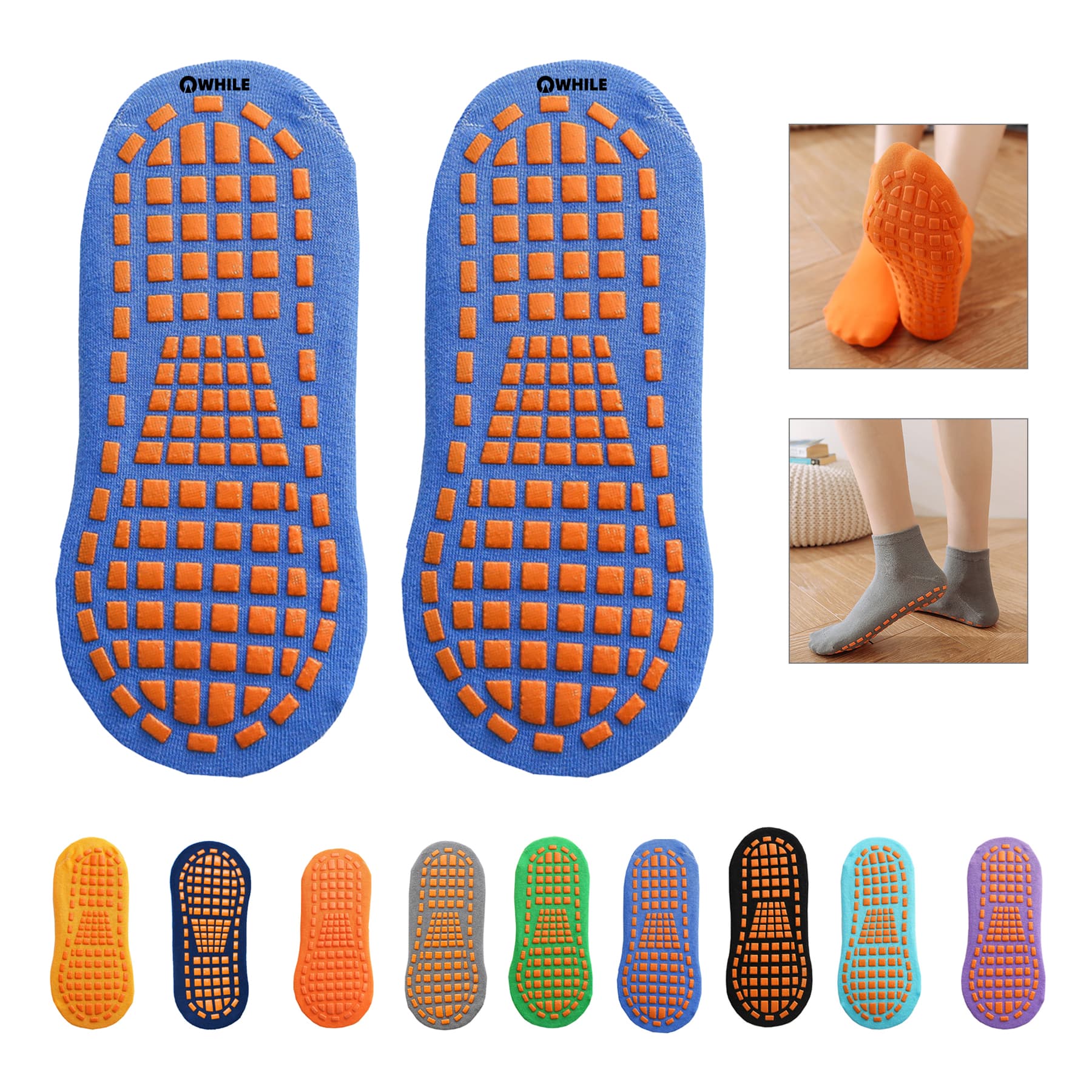 Sports Non Slip Trampoline Sock Xl Size