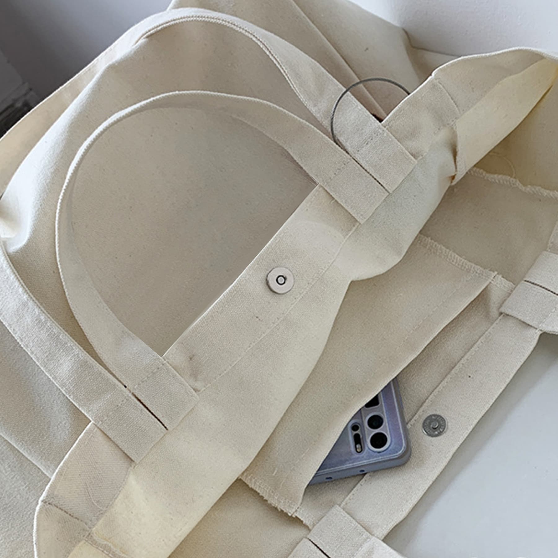 Large Capacity Canvas Tote Bag