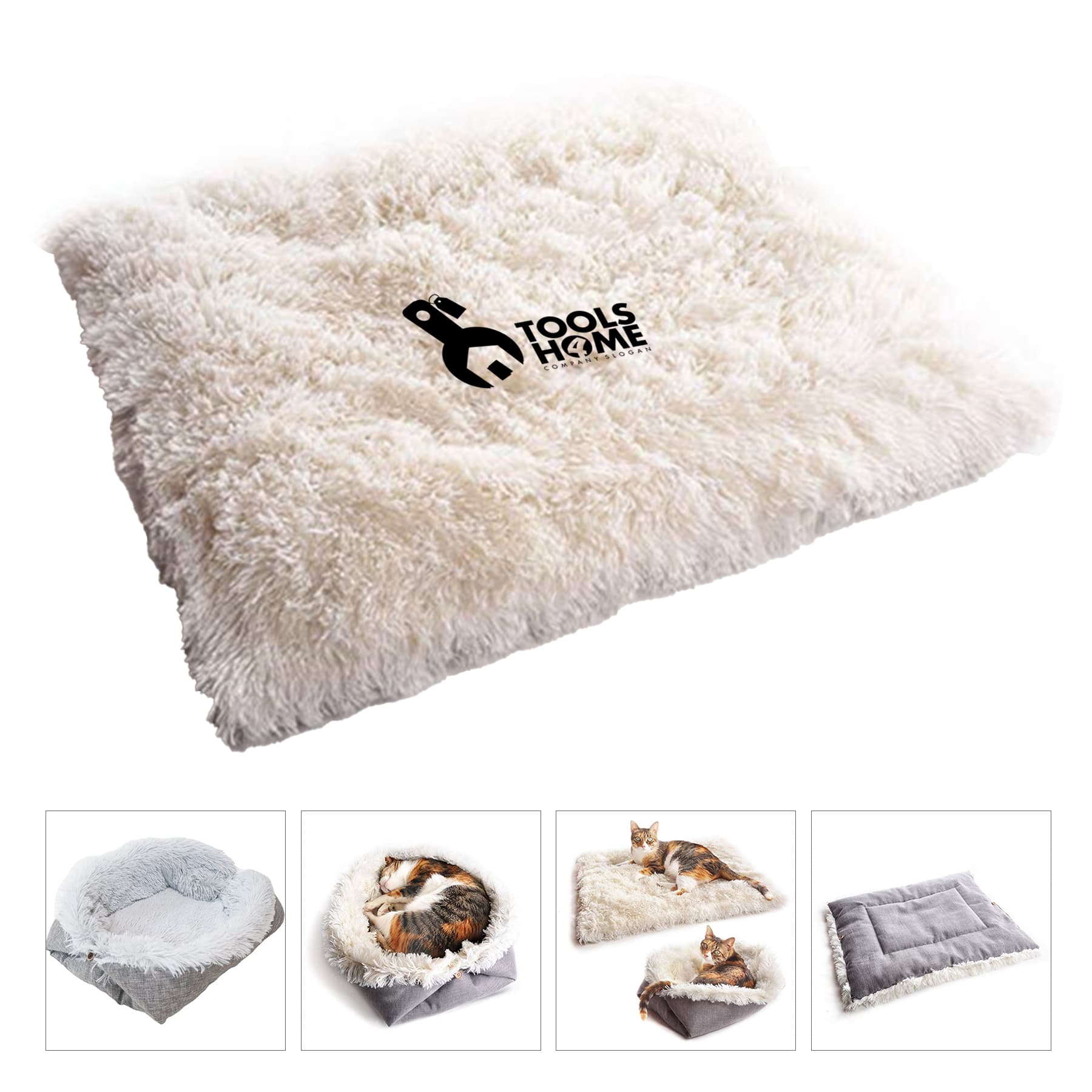 Pet Products Cat Dog Bed Crate Pad Blanket Mat
