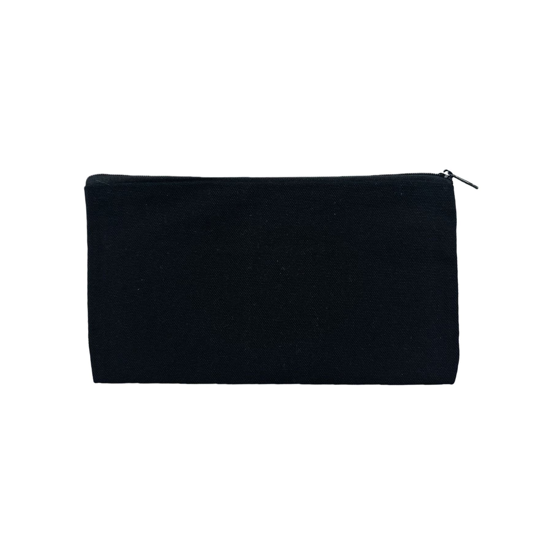 Blank Cotton Canvas DIY Craft Zipper Pouch