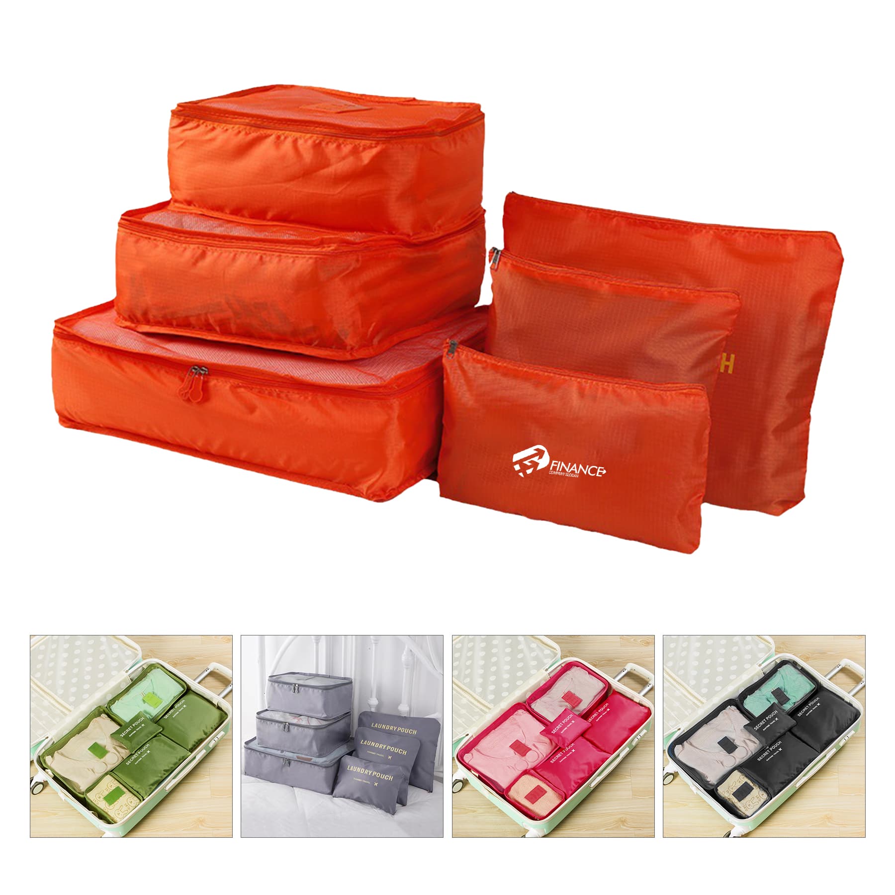 Travel Storage Bags Set of 6pcs