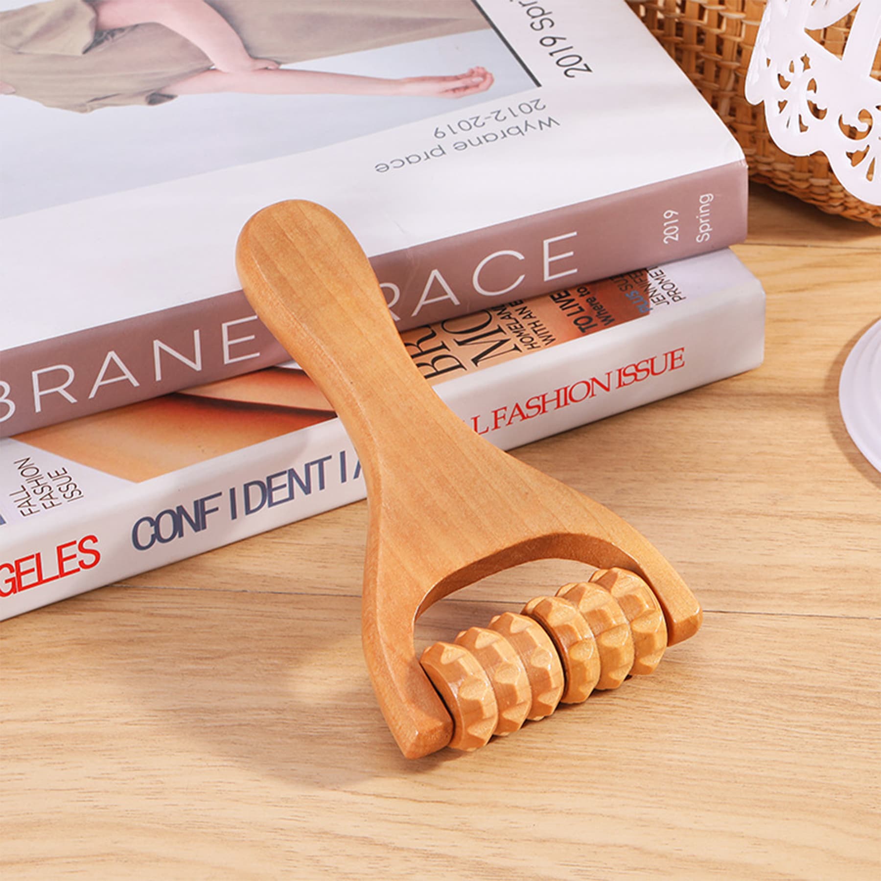 Wooden Massage Roller
