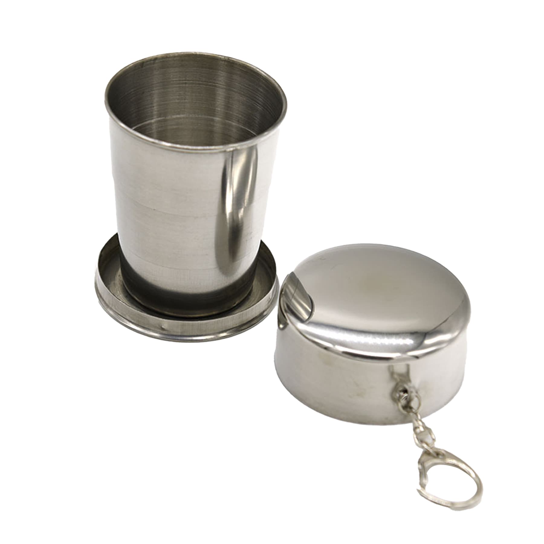 2 Oz Stainless Steel Collapsible Shot Cup