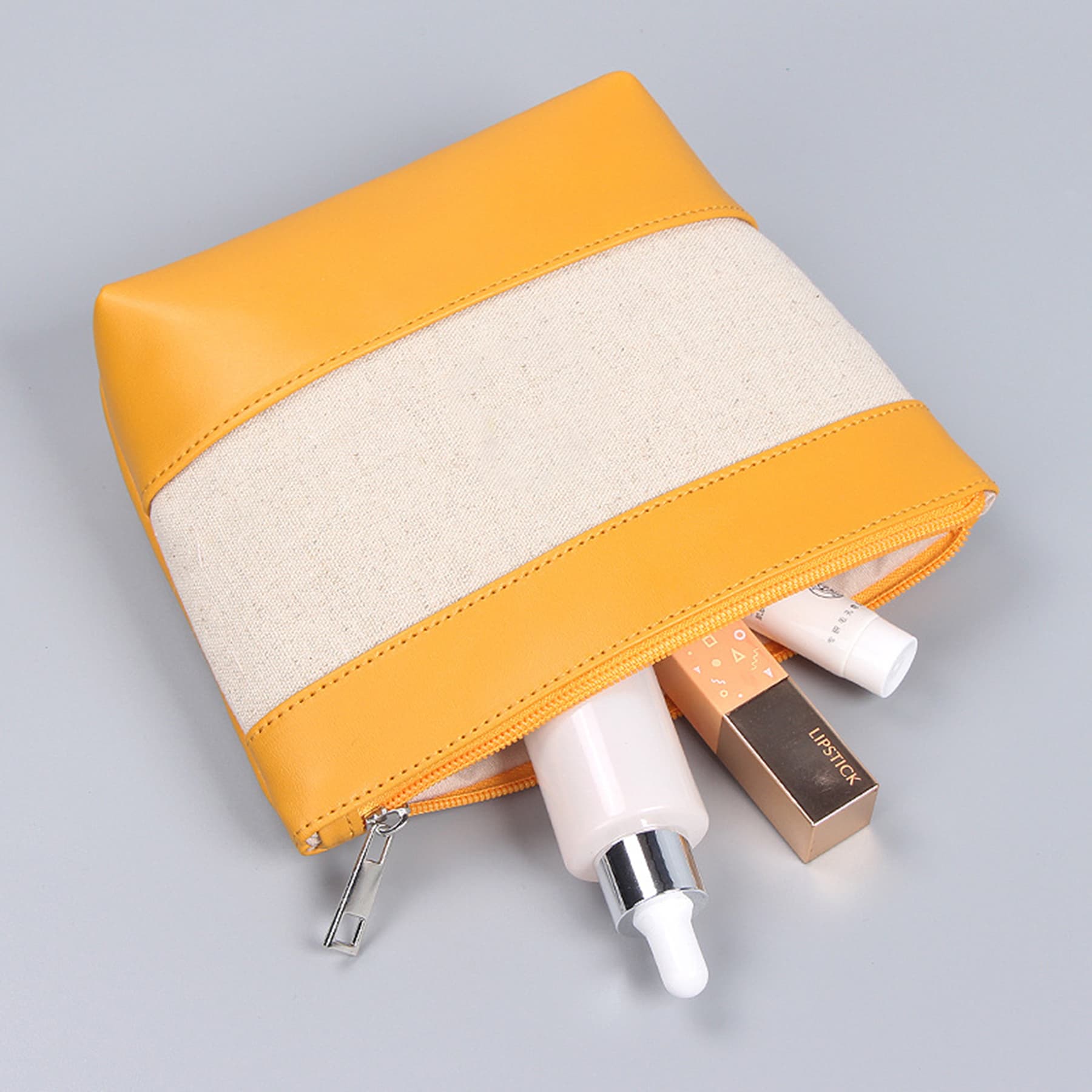 Custom Travel Makeup Organizer & Cosmetic Bag