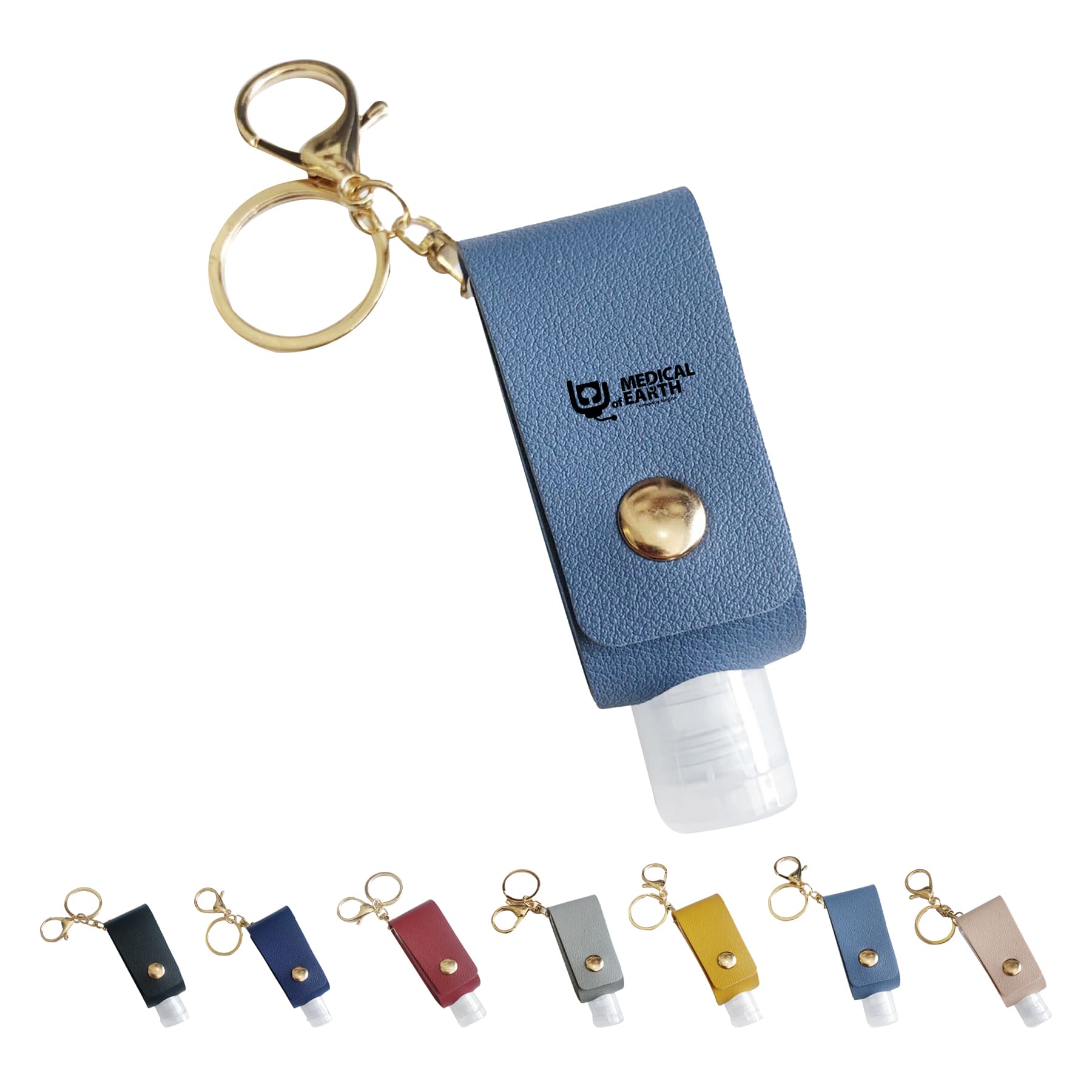 Hand Sanitizer Holder Keychain