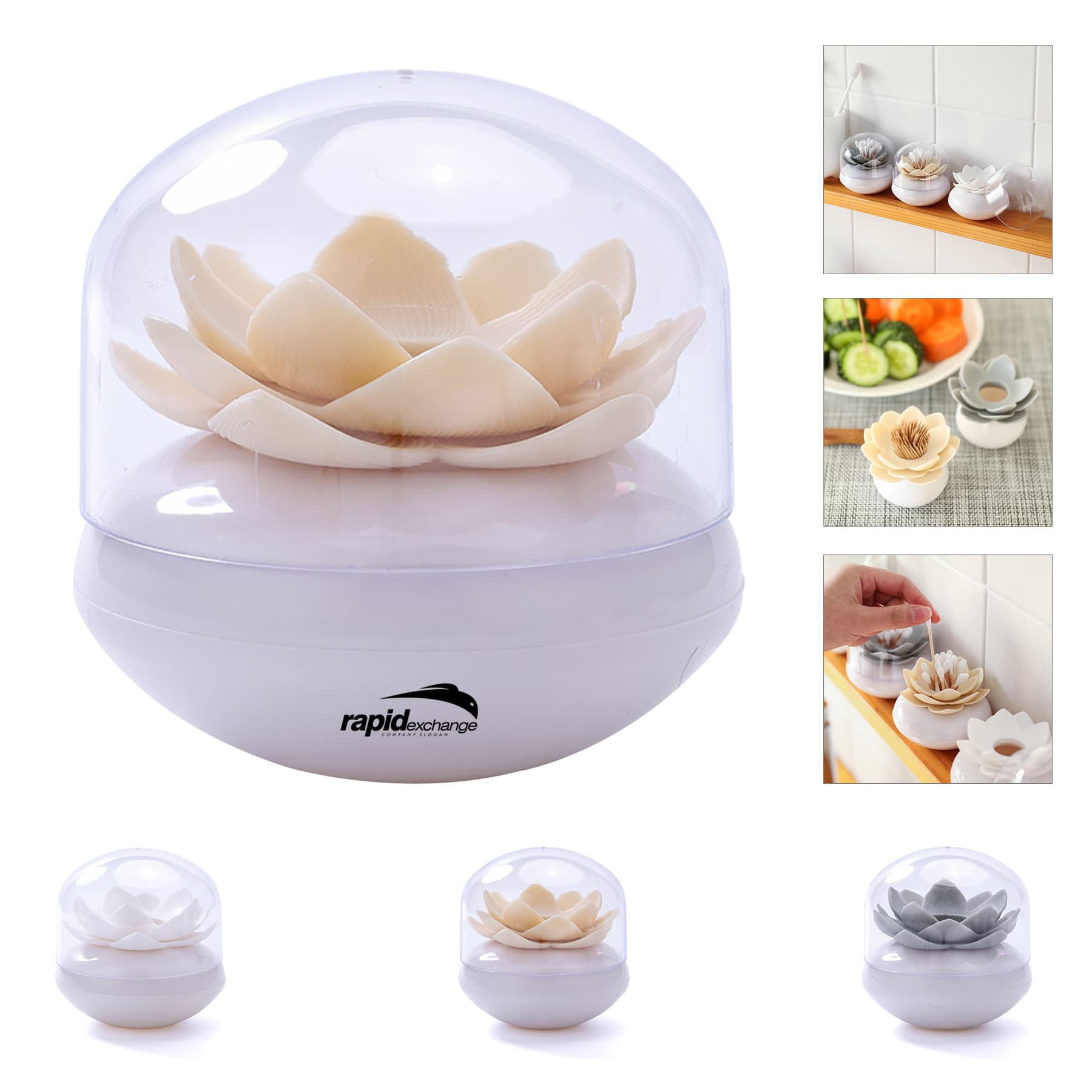 Lotus Cotton Swab Box