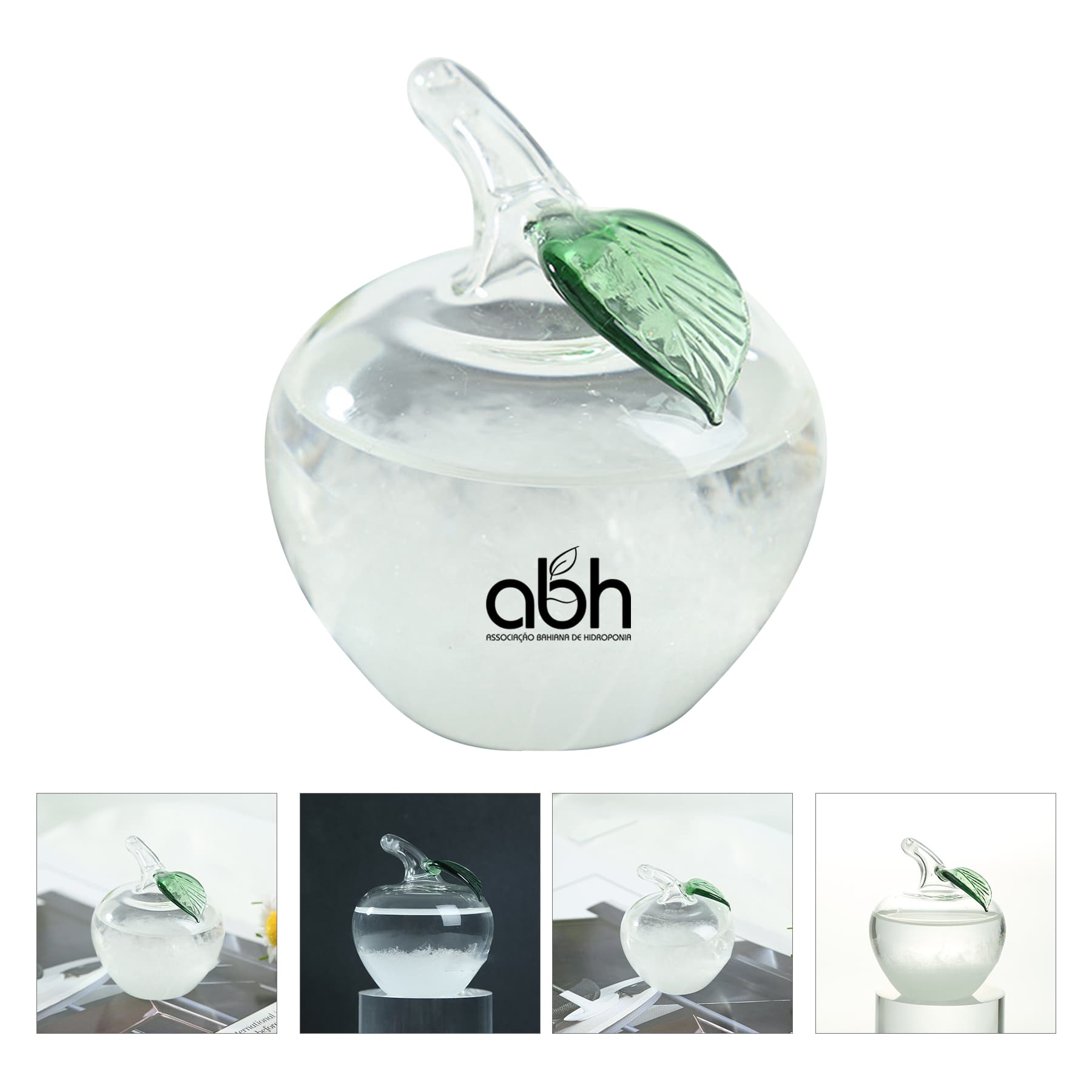 Apple Shaped Storm Glass