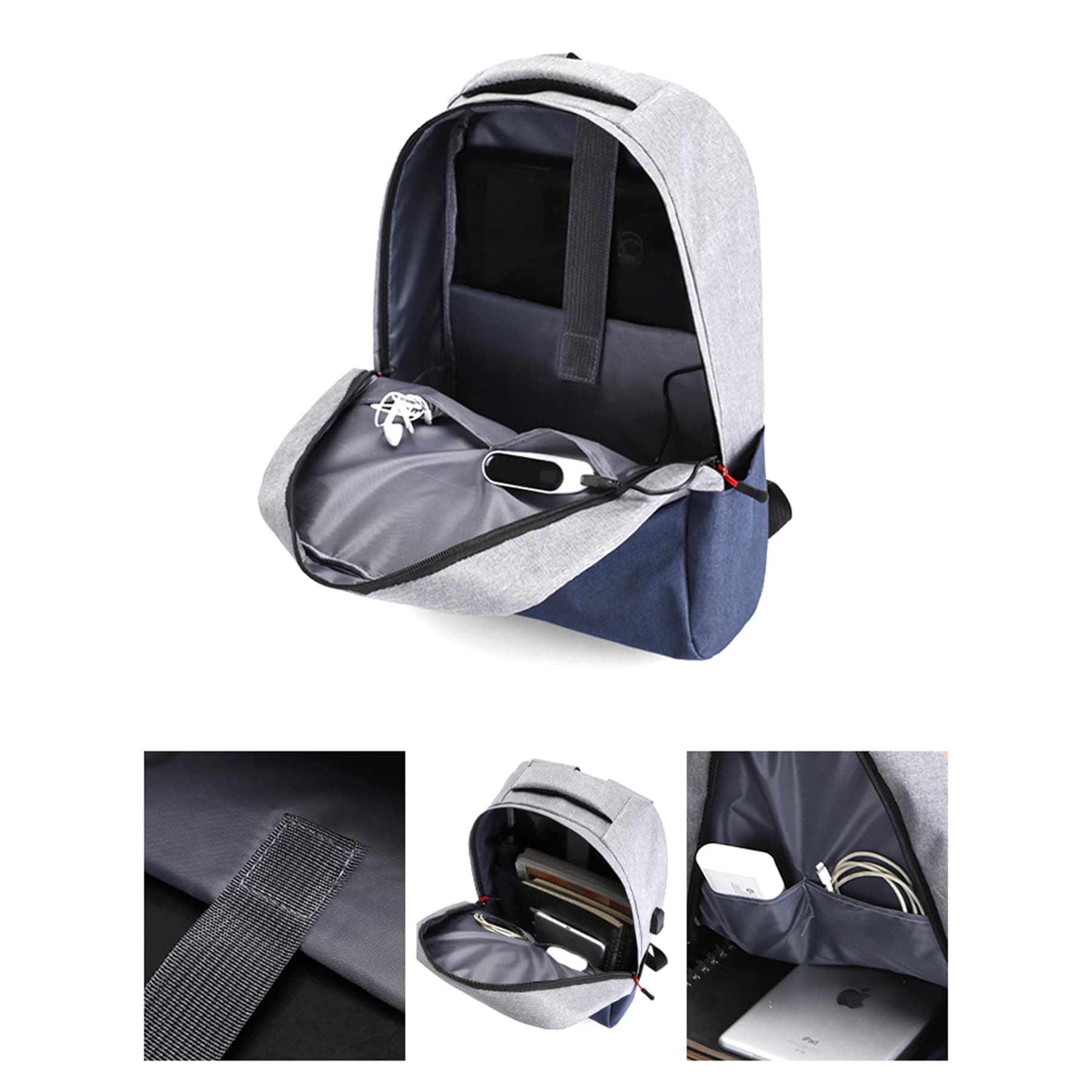 Large Capacity Backpack With Usb