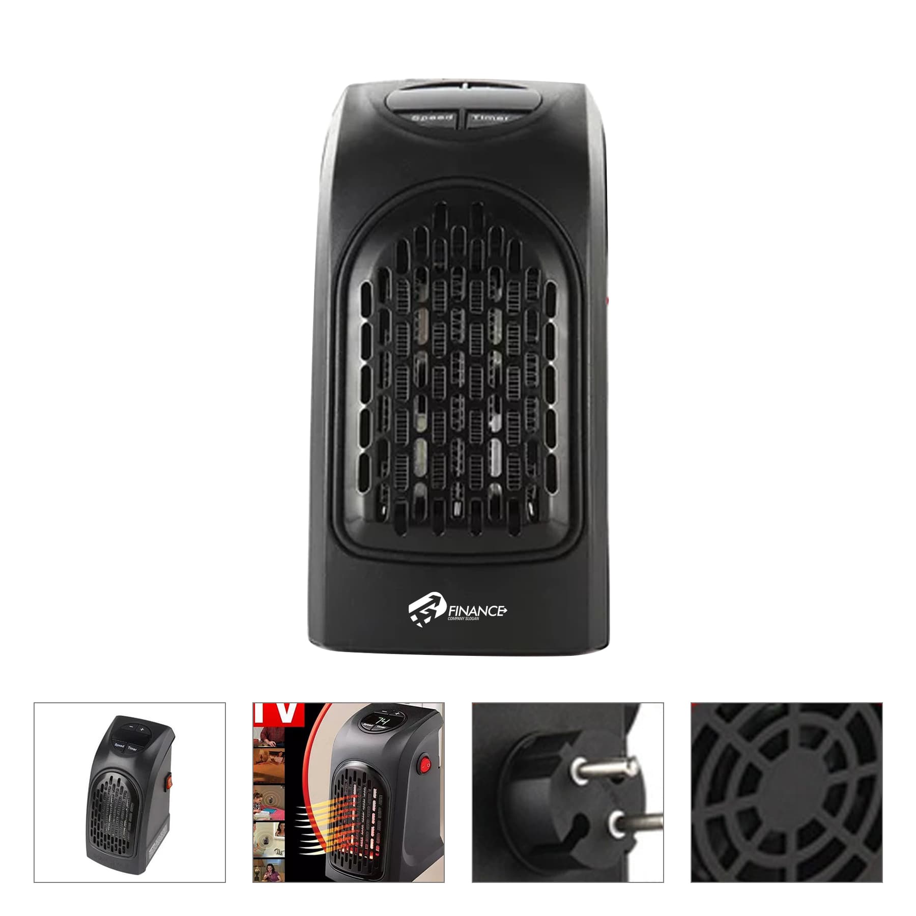 Mini Electric Wall Heater