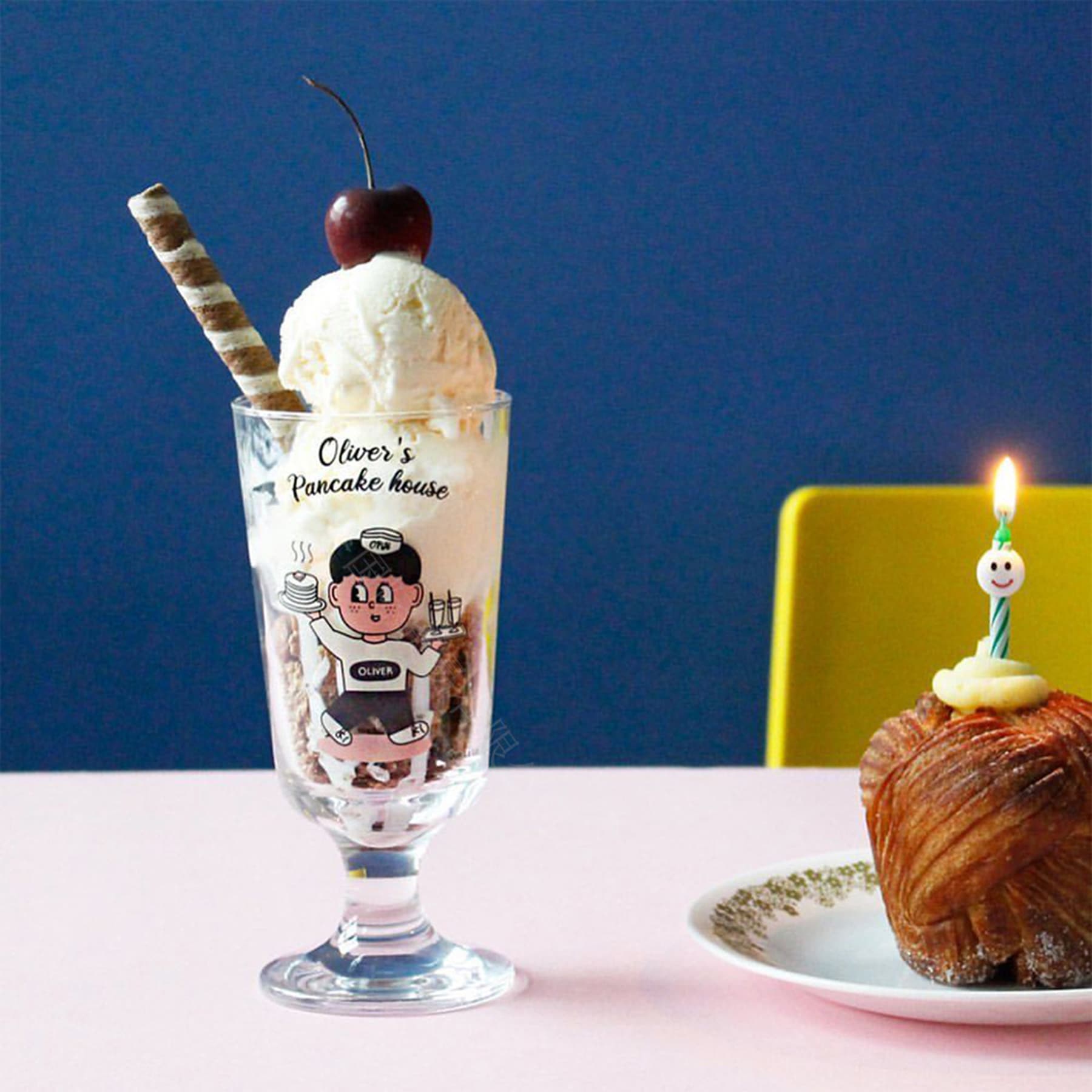 Cartoon Clear Goblet