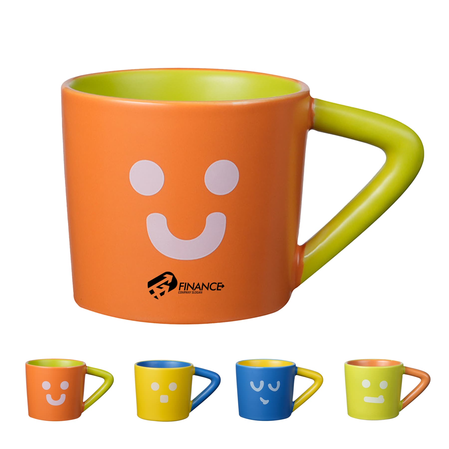 Custom 12 OZ Ceramic Cute Milk Coffee Mug