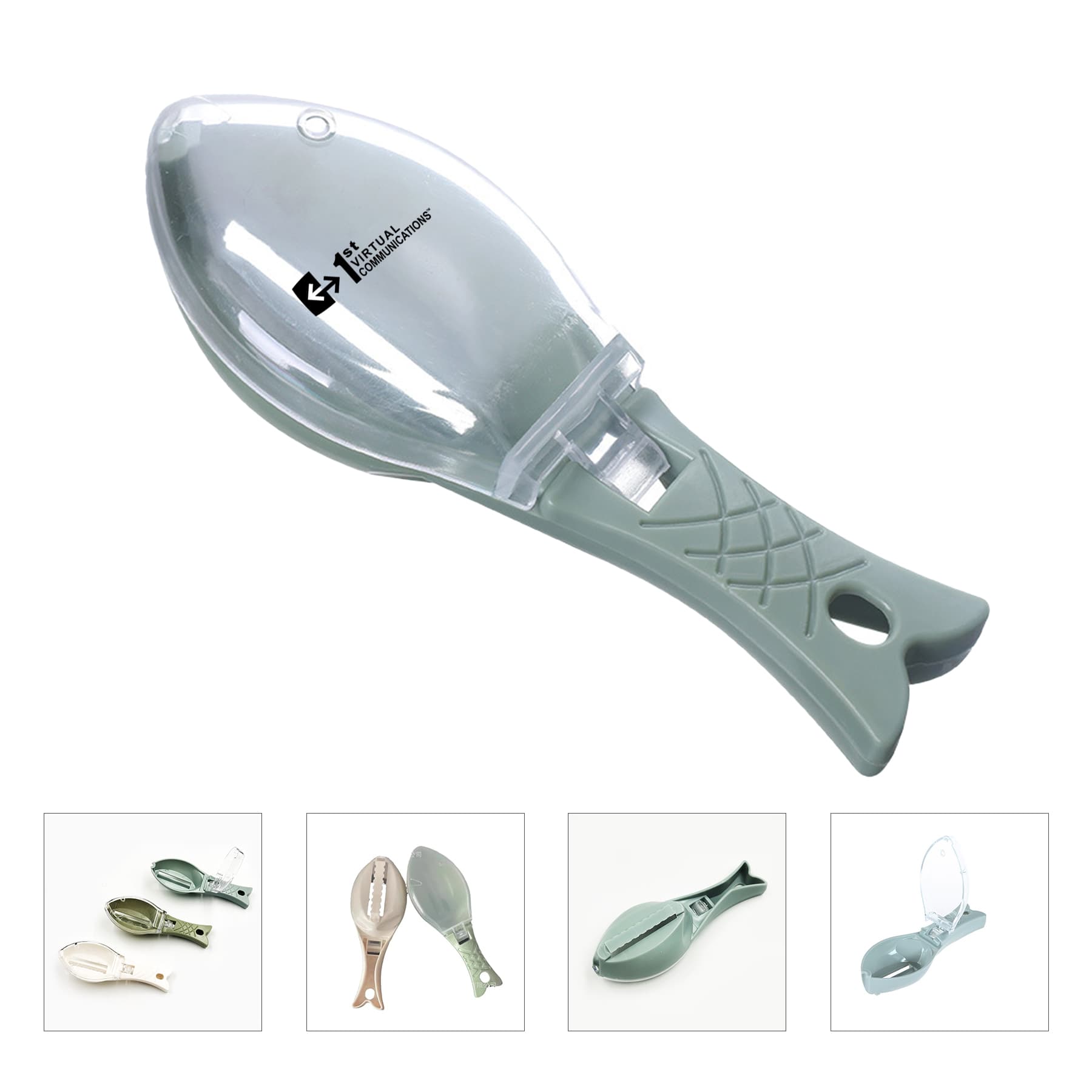 Fish Scale Remover With Cover